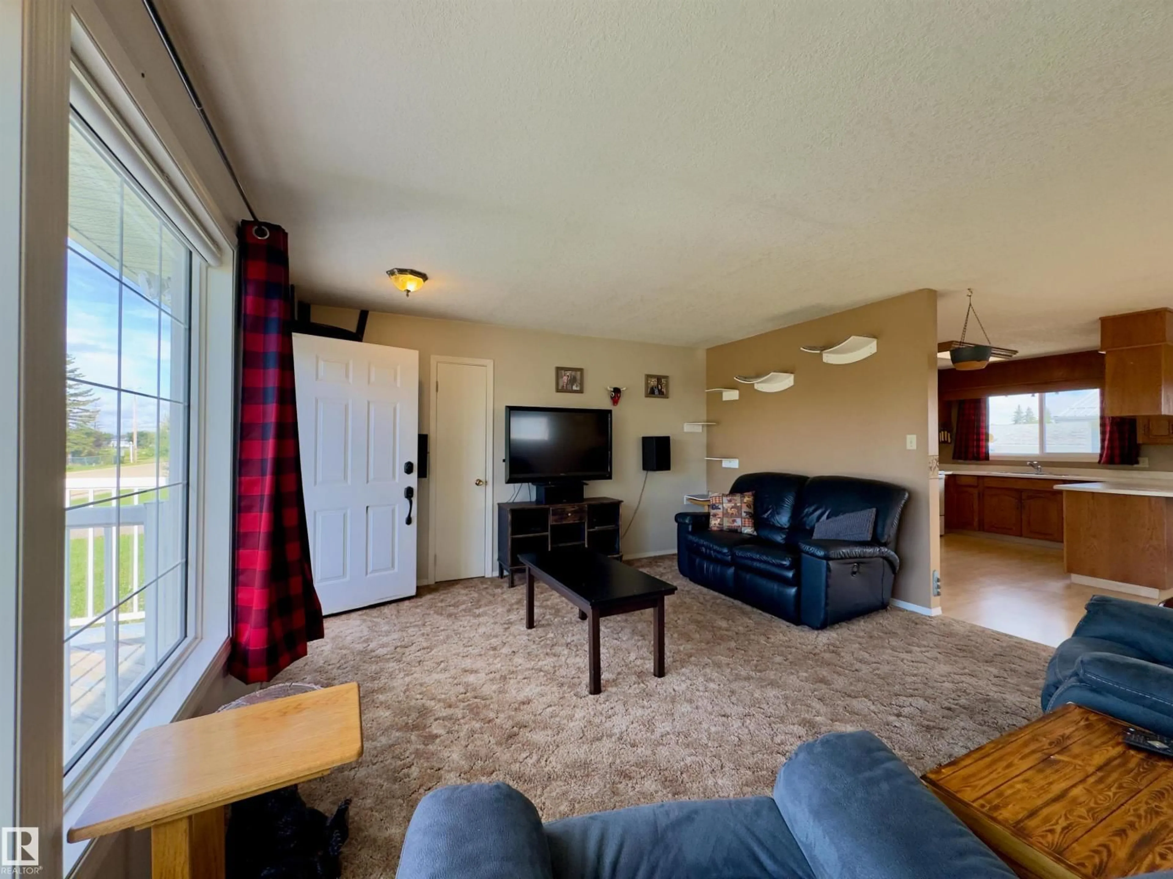 Living room with furniture, unknown for 4844 47 AV, Chipman Alberta T0B0W0