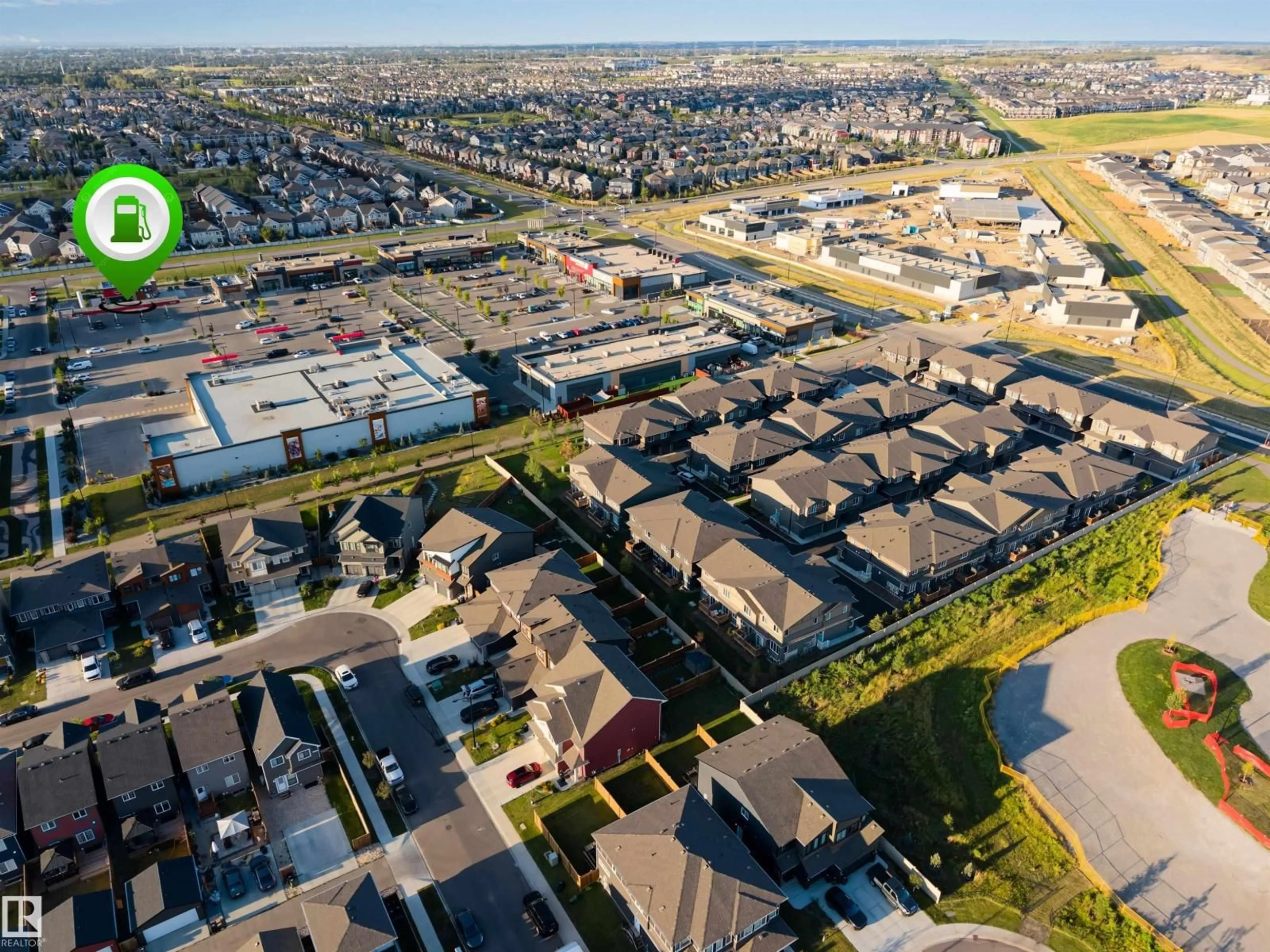 A pic from outside/outdoor area/front of a property/back of a property/a pic from drone, street for #45 - 2710 66 ST, Edmonton Alberta T6X3H4