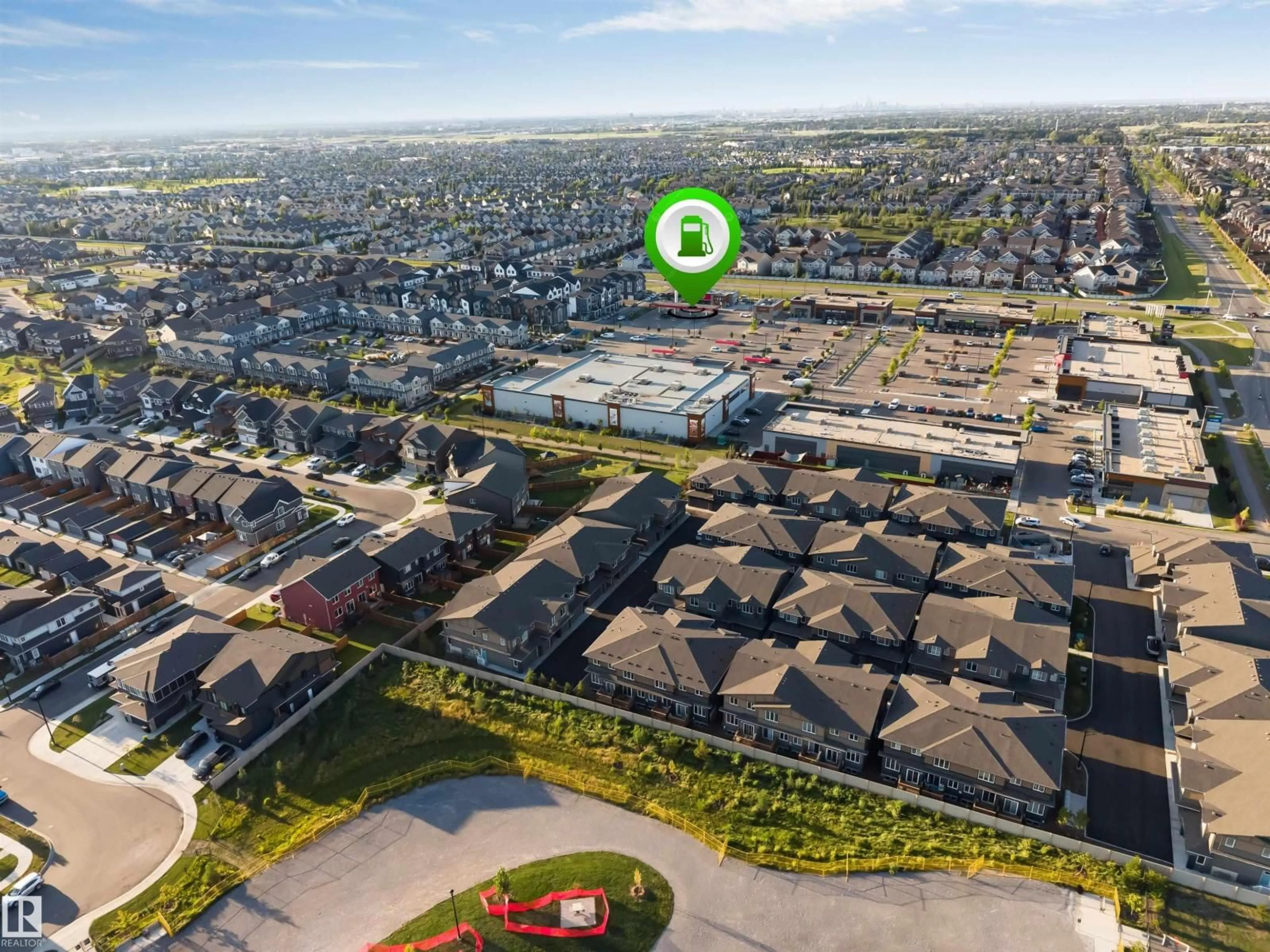 A pic from outside/outdoor area/front of a property/back of a property/a pic from drone, street for #45 - 2710 66 ST, Edmonton Alberta T6X3H4