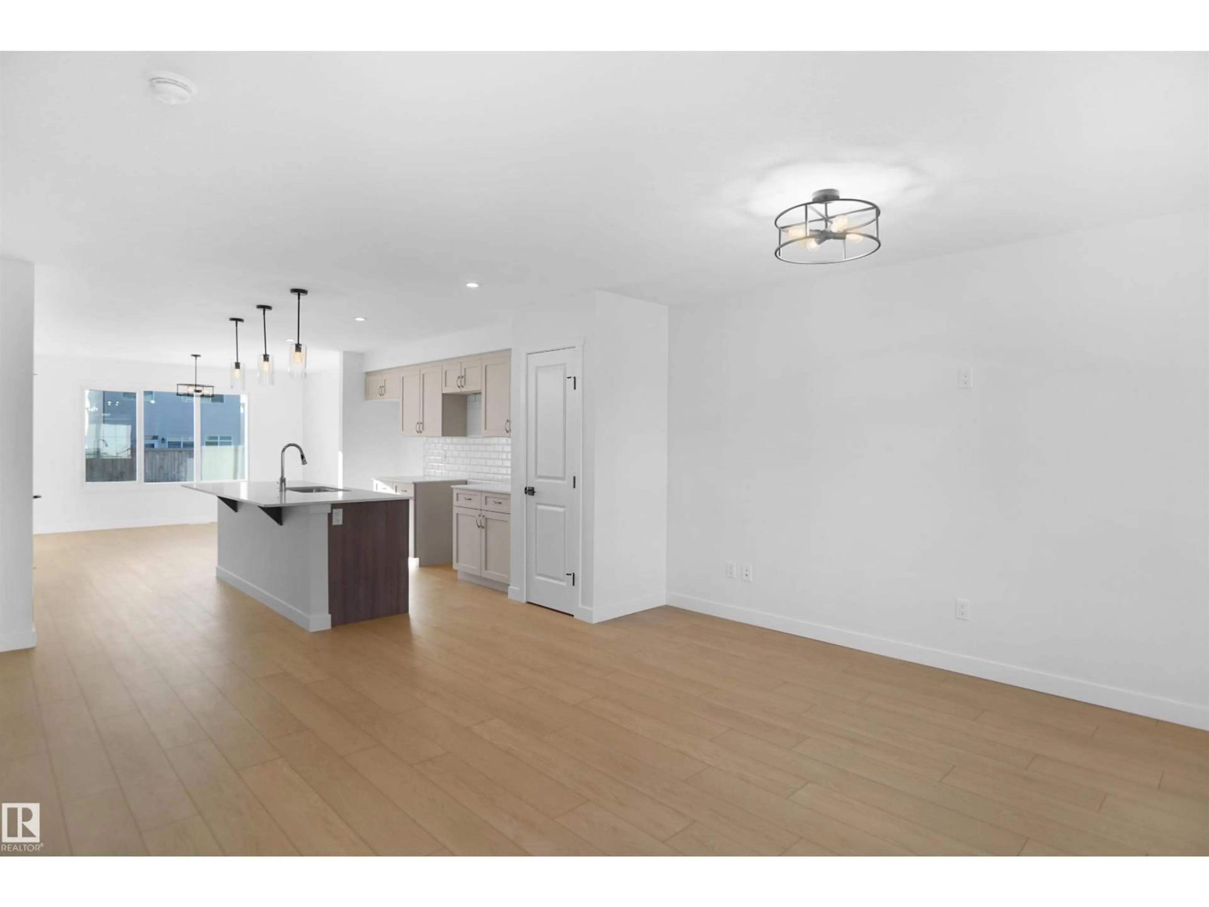 Open concept kitchen, unknown for NW - 7331 181 AV, Edmonton Alberta T5Z0W7