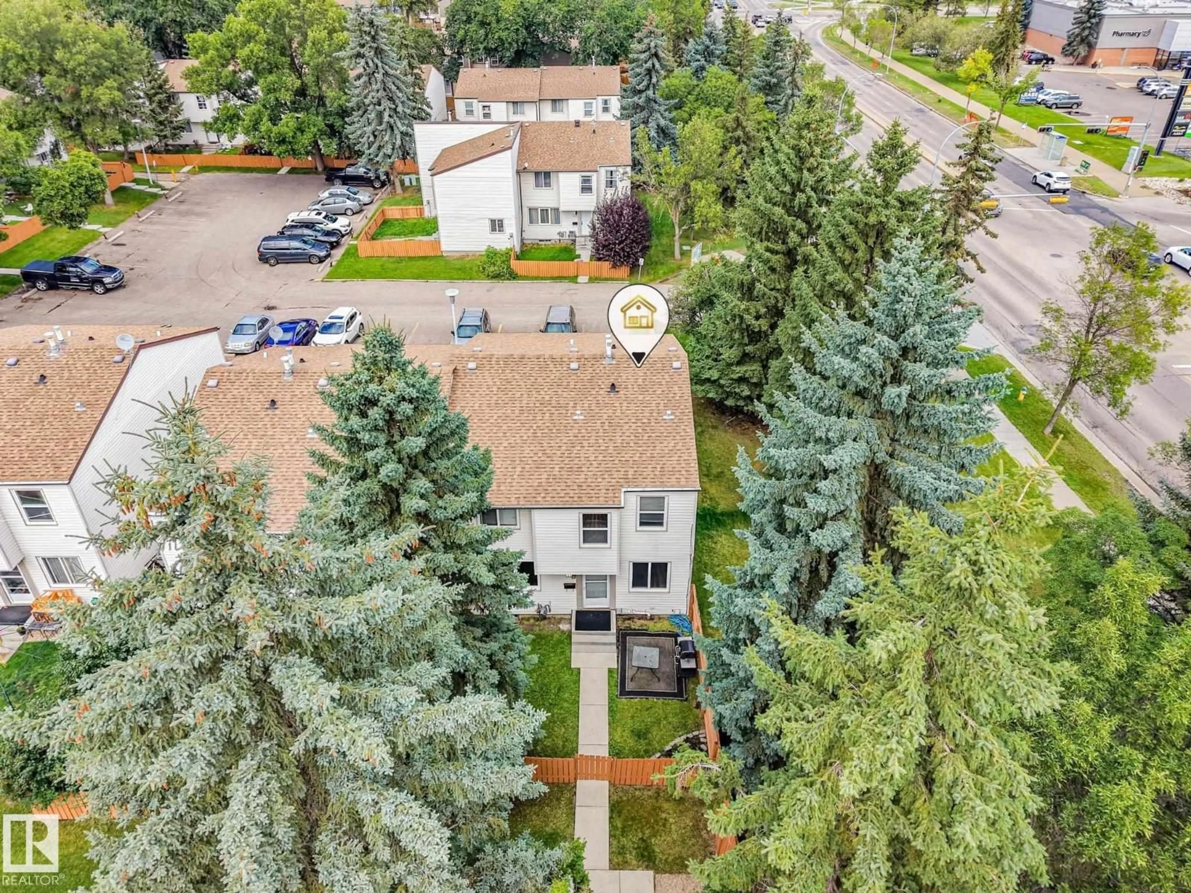 A pic from outside/outdoor area/front of a property/back of a property/a pic from drone, unknown for NW - 6552 178 ST, Edmonton Alberta T5T2A2