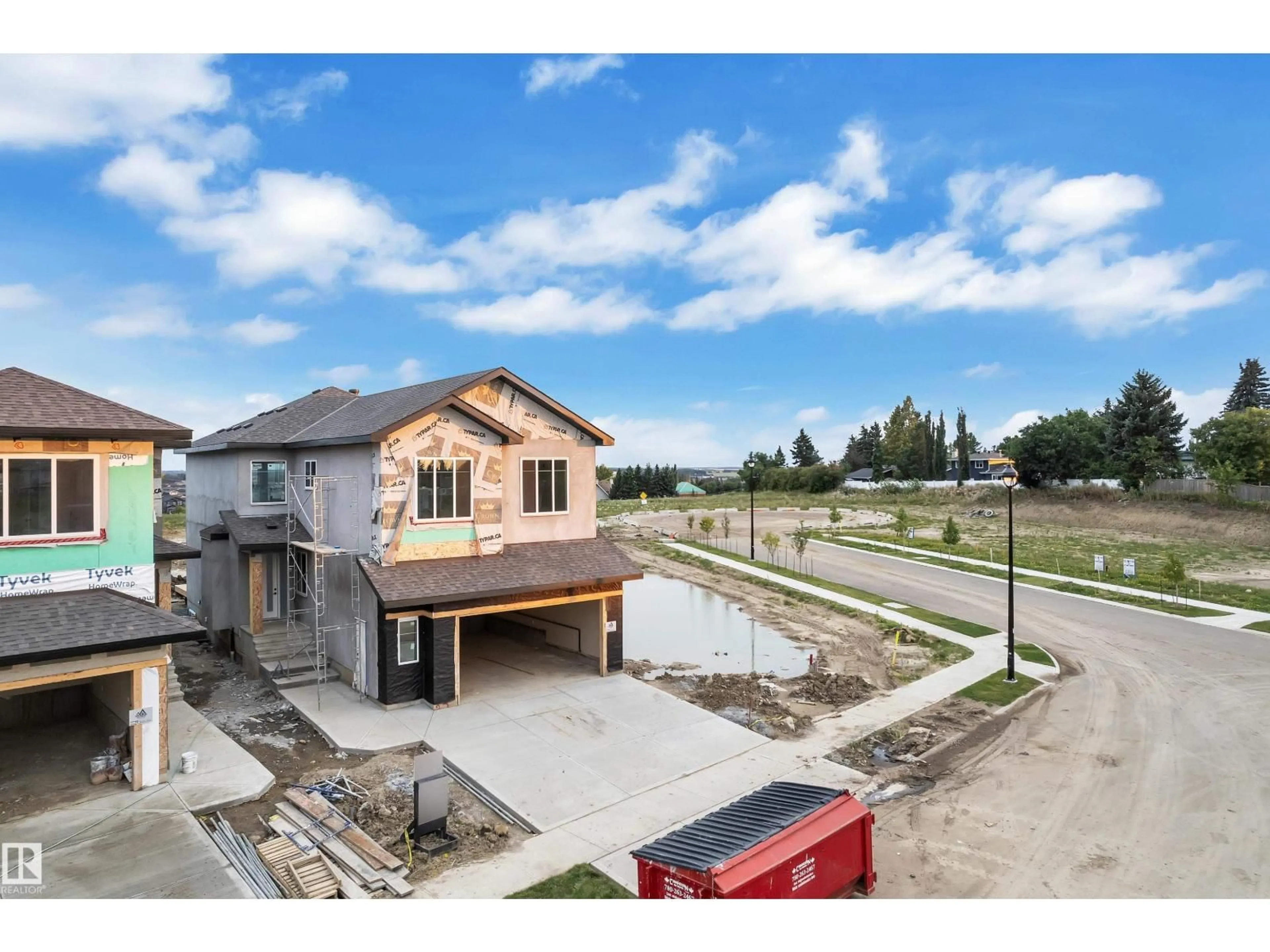 A pic from outside/outdoor area/front of a property/back of a property/a pic from drone, unknown for 23 SOREL AV, Beaumont Alberta T4X1R1