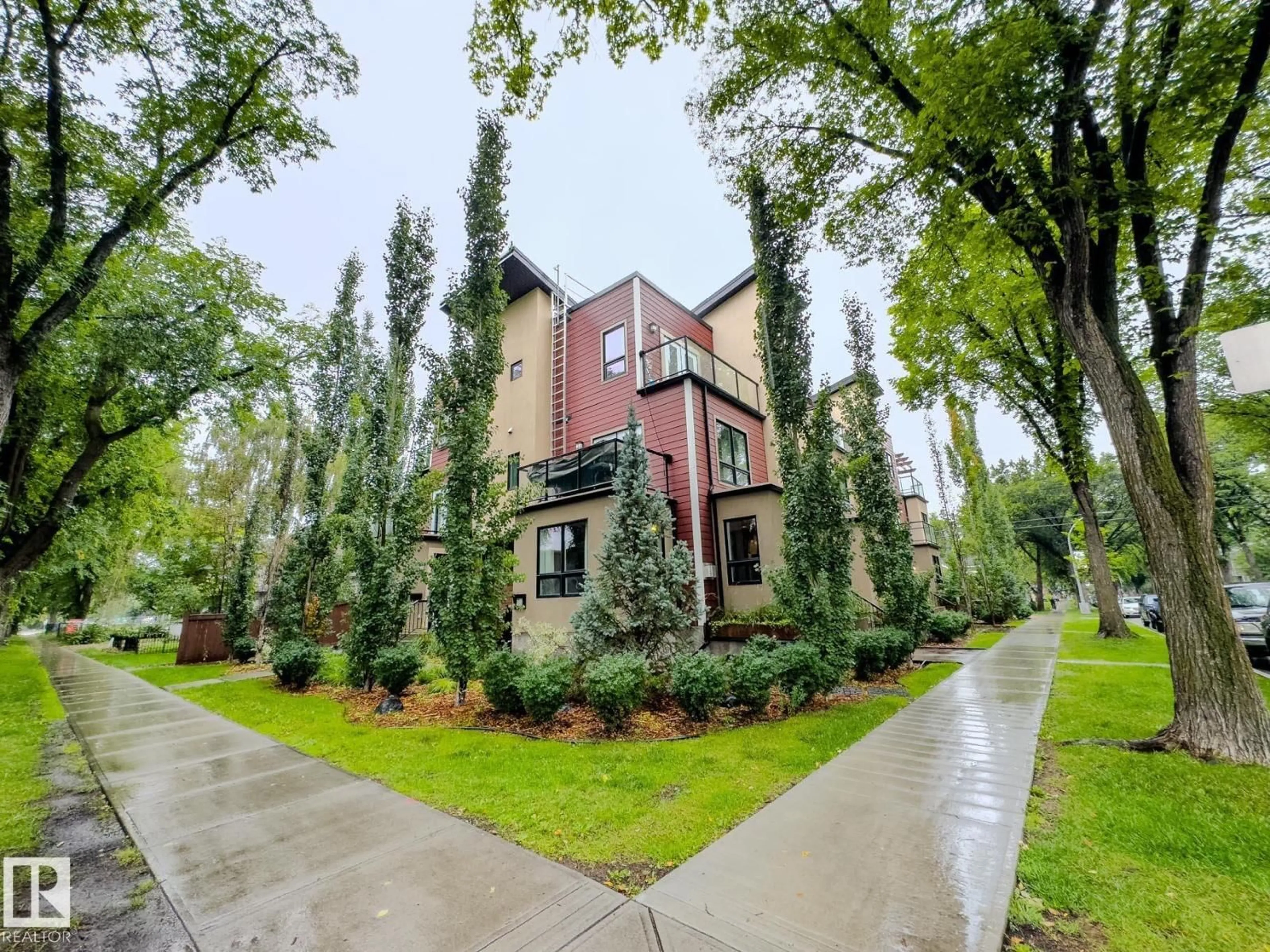 Home with brick exterior material, street for 8306 108 ST, Edmonton Alberta T6E2J1