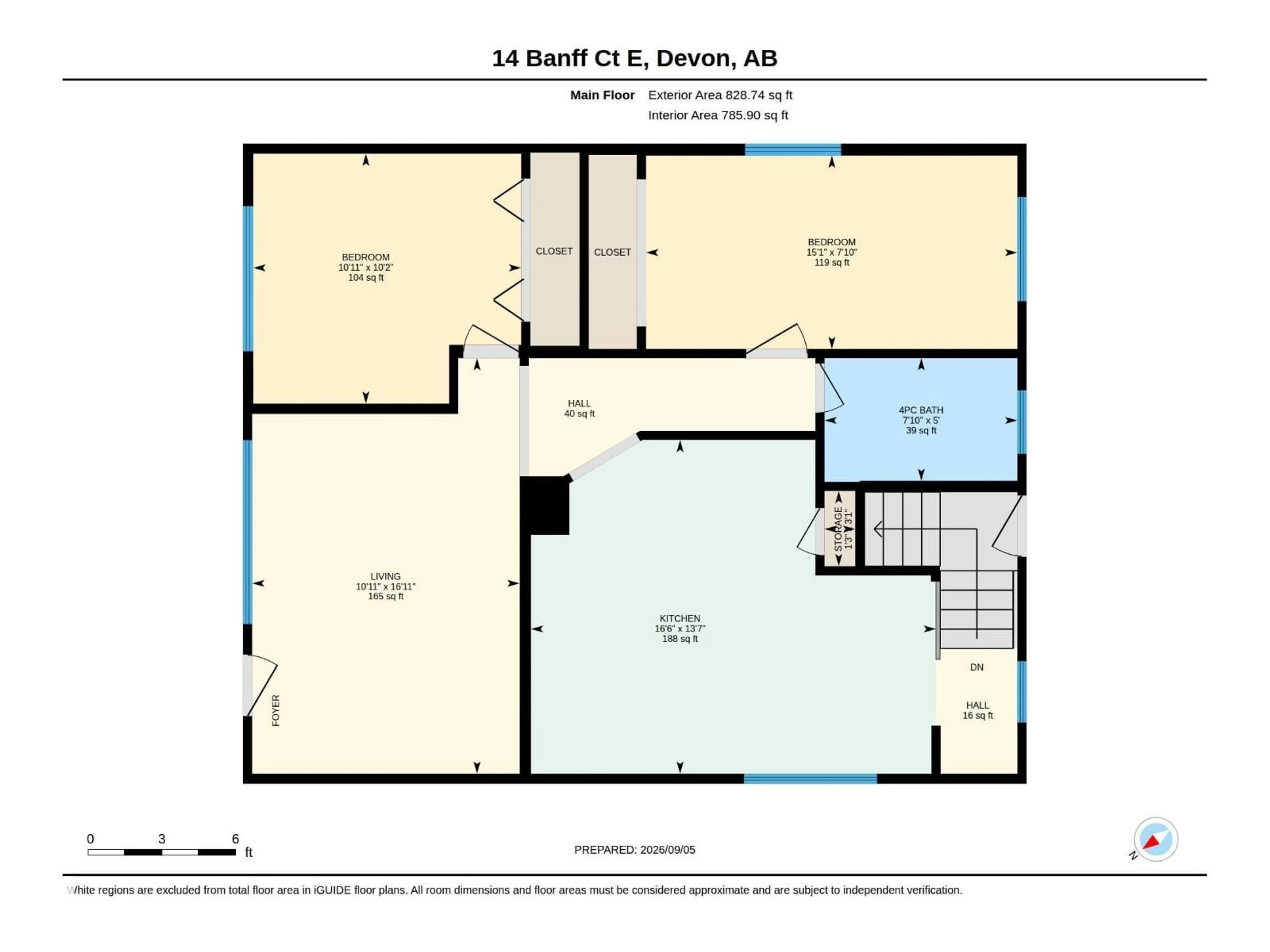 Floor plan for 14 BANFF COURT, Devon Alberta T9G1X5