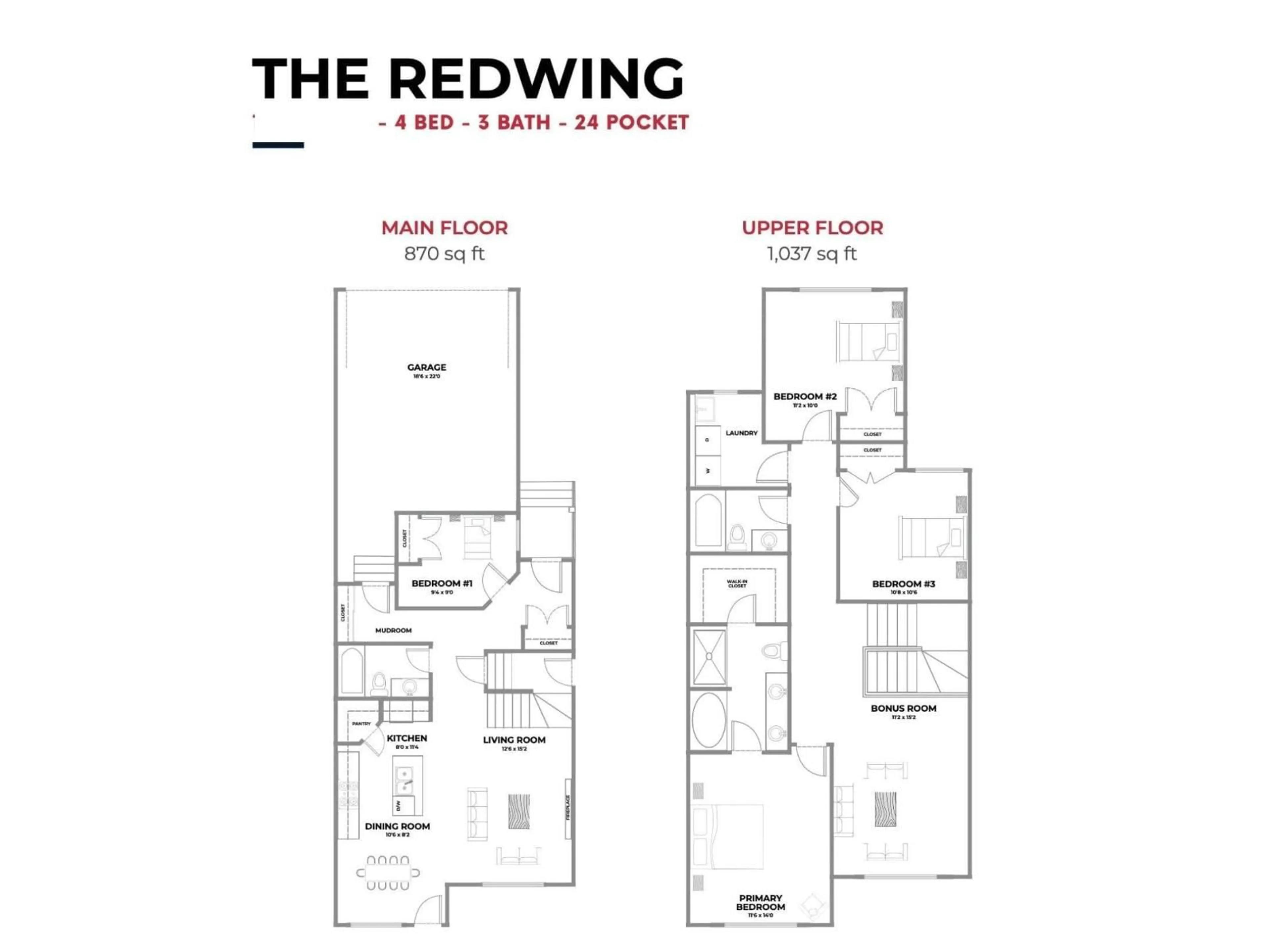 Floor plan for 1095 STARLING DRIVE, Edmonton Alberta T5V0A2