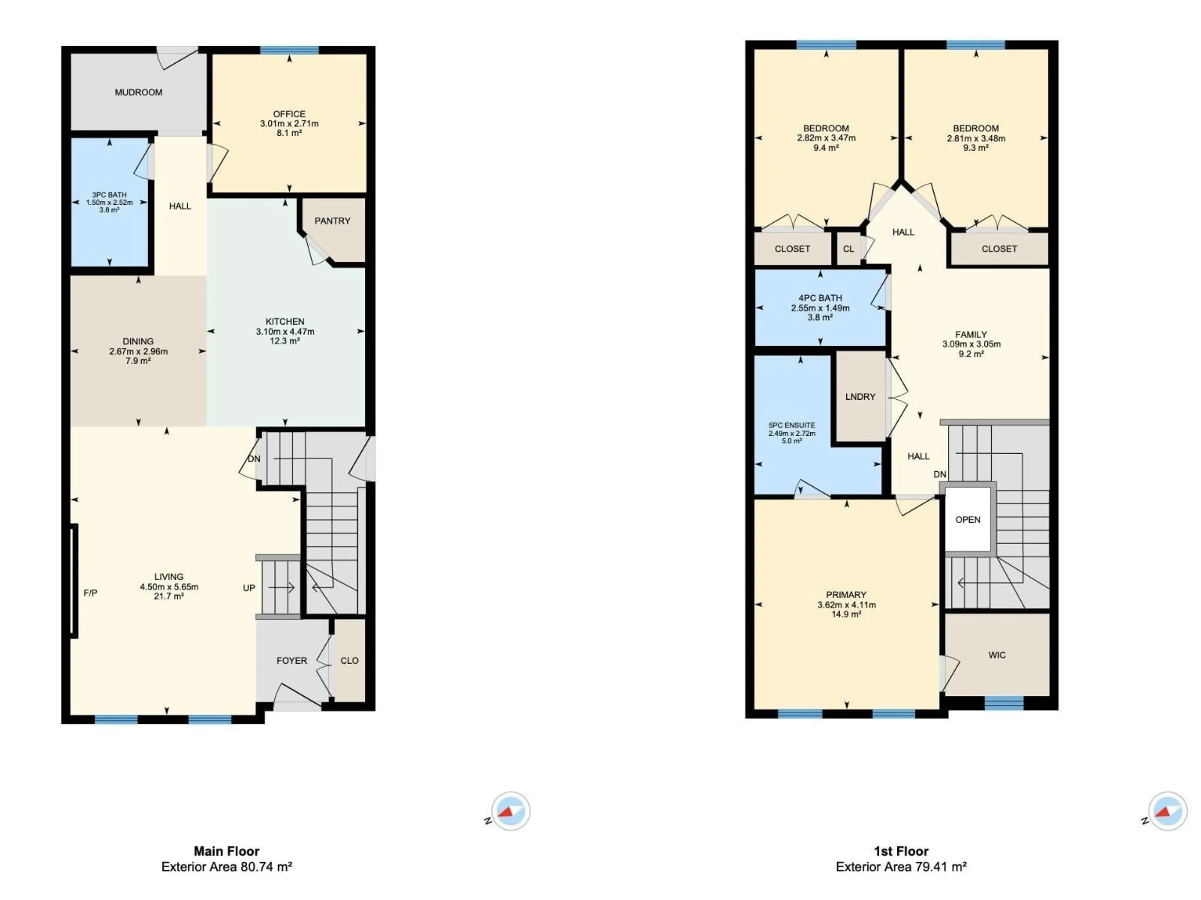 Floor plan for 115 WESTWIND DR, Spruce Grove Alberta T7X4T9