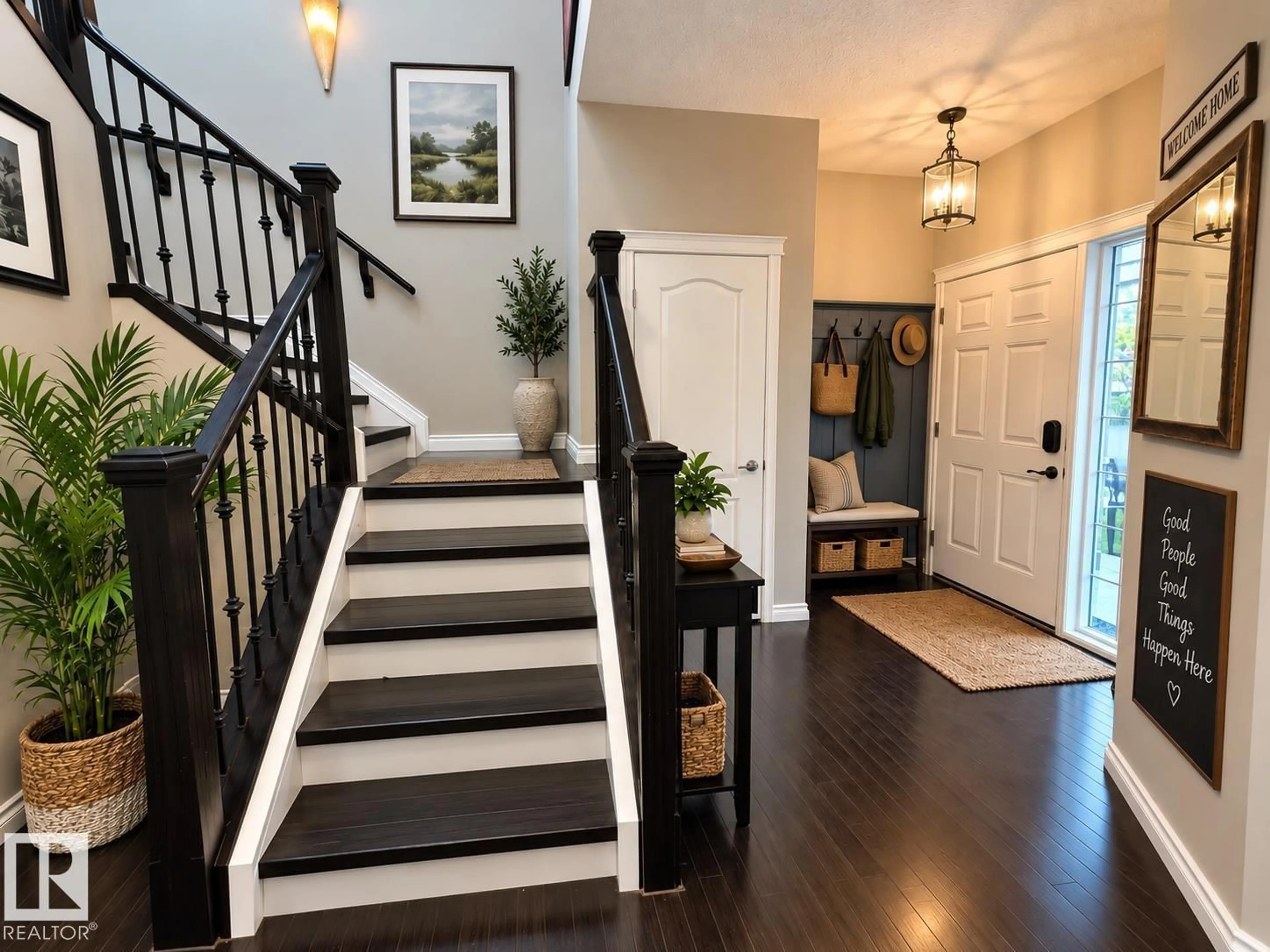 Indoor entryway for 16893 58A ST, Edmonton Alberta T5Y0N1