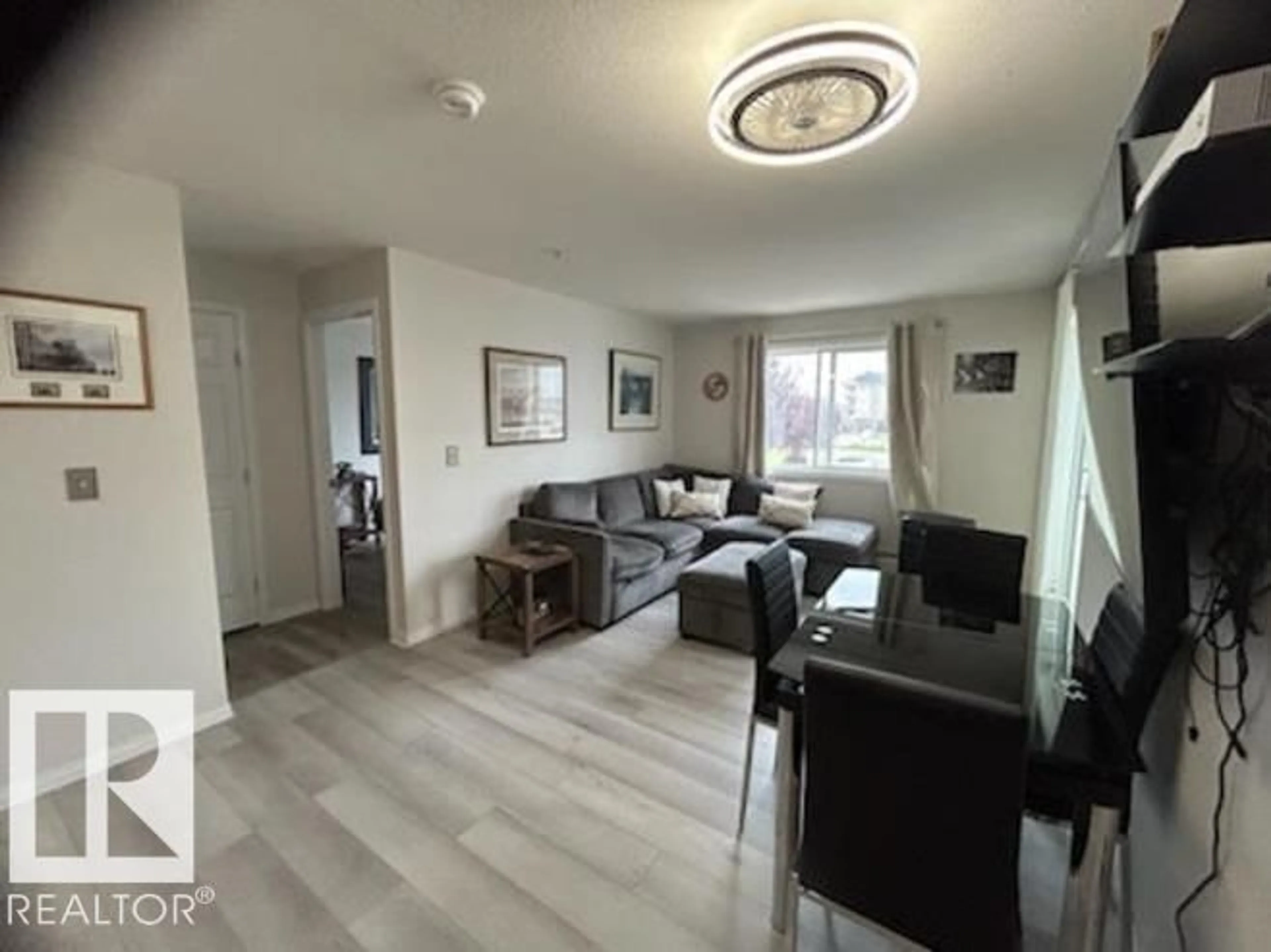 Living room with furniture, unknown for 212 - 4309 33 ST, Stony Plain Alberta T7Z0C4