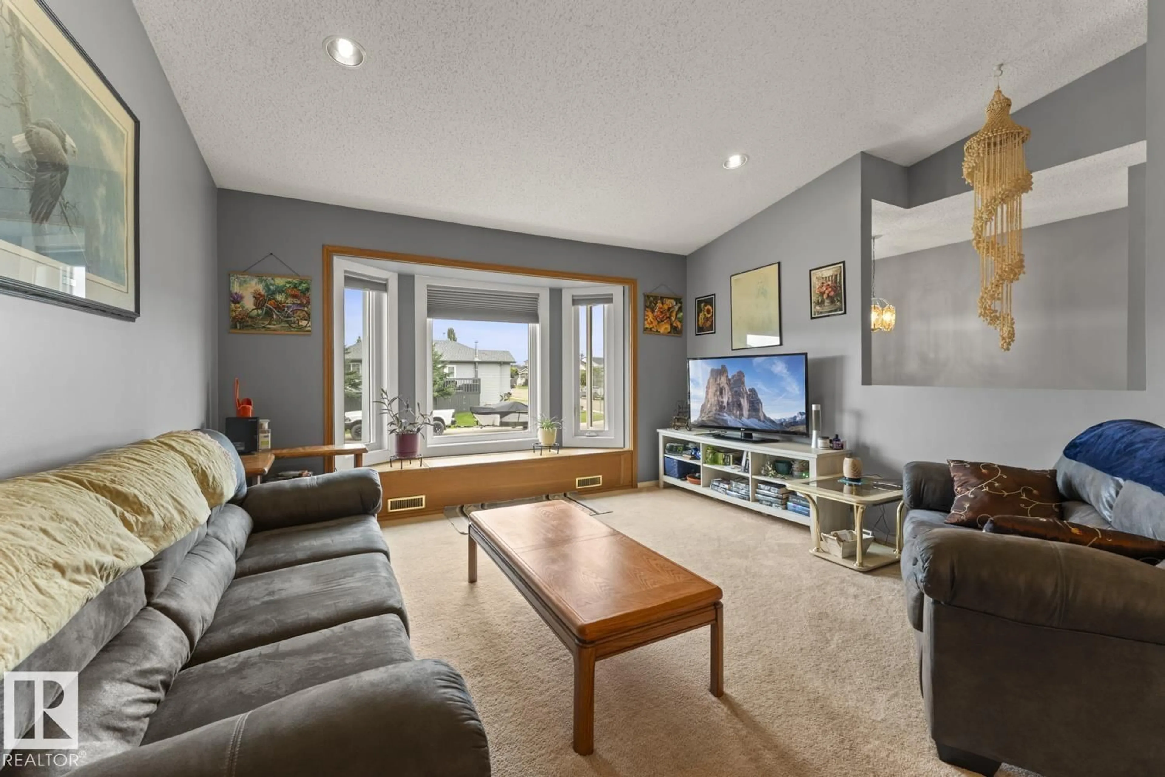 Living room with furniture, unknown for 2018 5 AV, Cold Lake Alberta T9M1G1