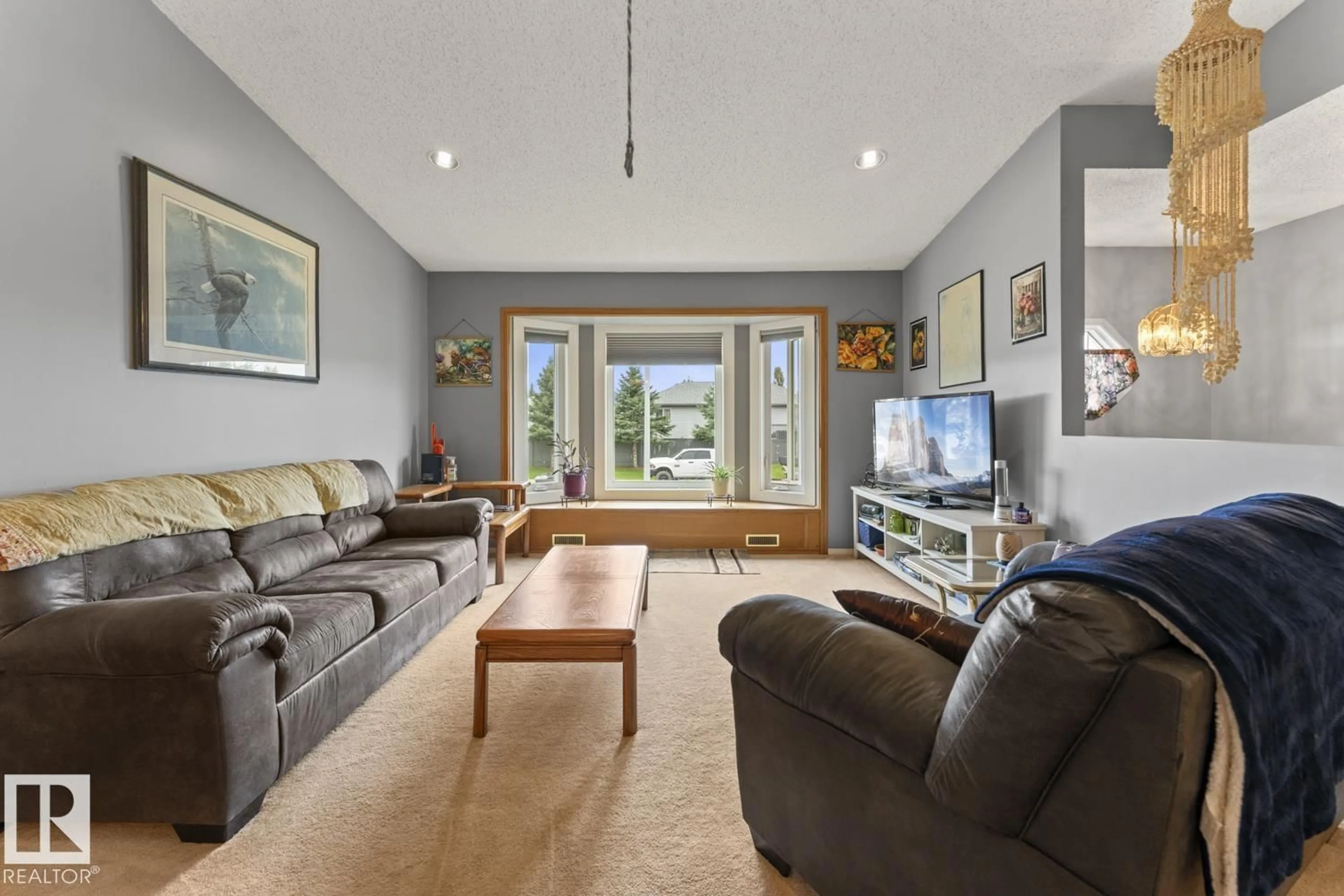 Living room with furniture, unknown for 2018 5 AV, Cold Lake Alberta T9M1G1