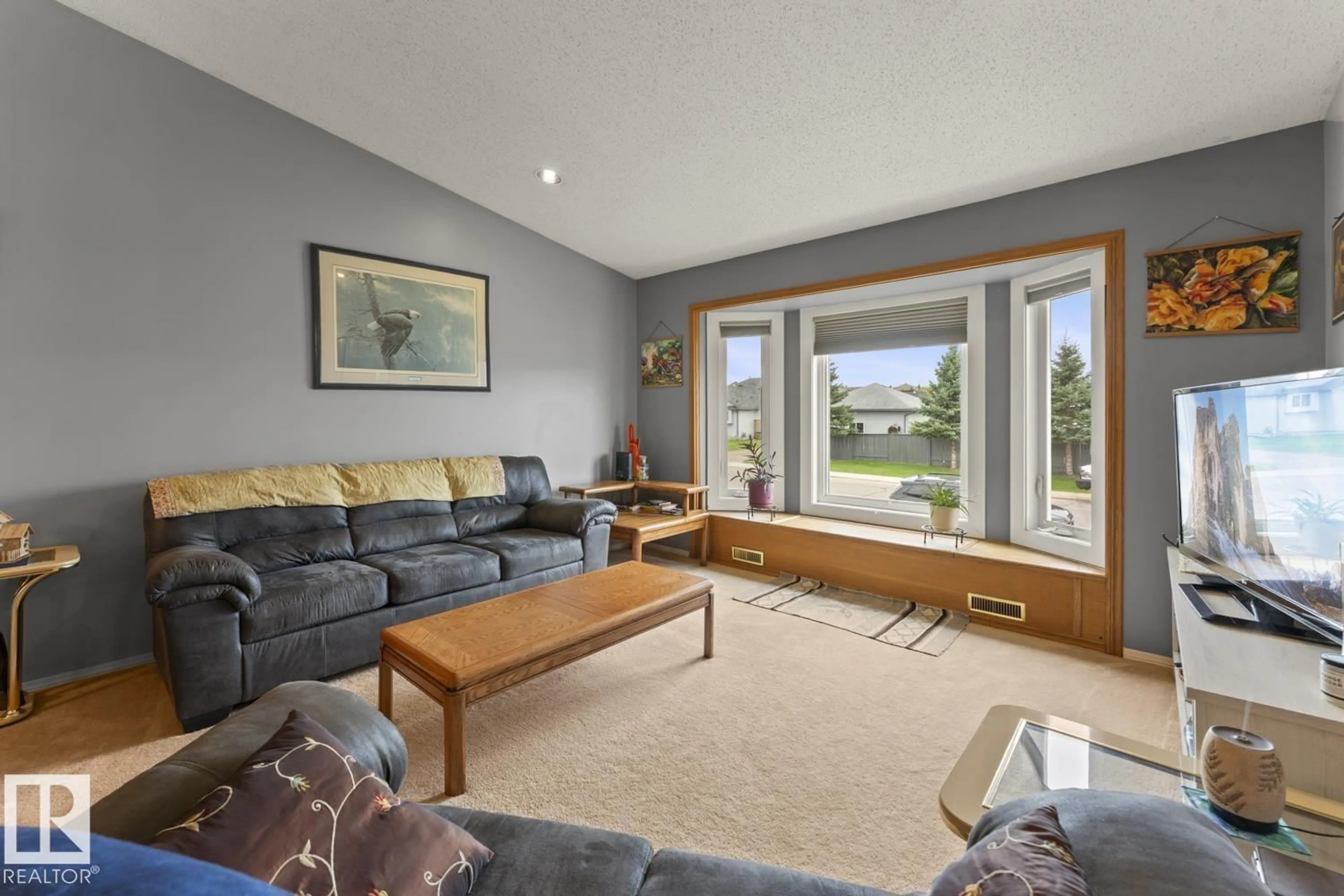 Living room with furniture, unknown for 2018 5 AV, Cold Lake Alberta T9M1G1