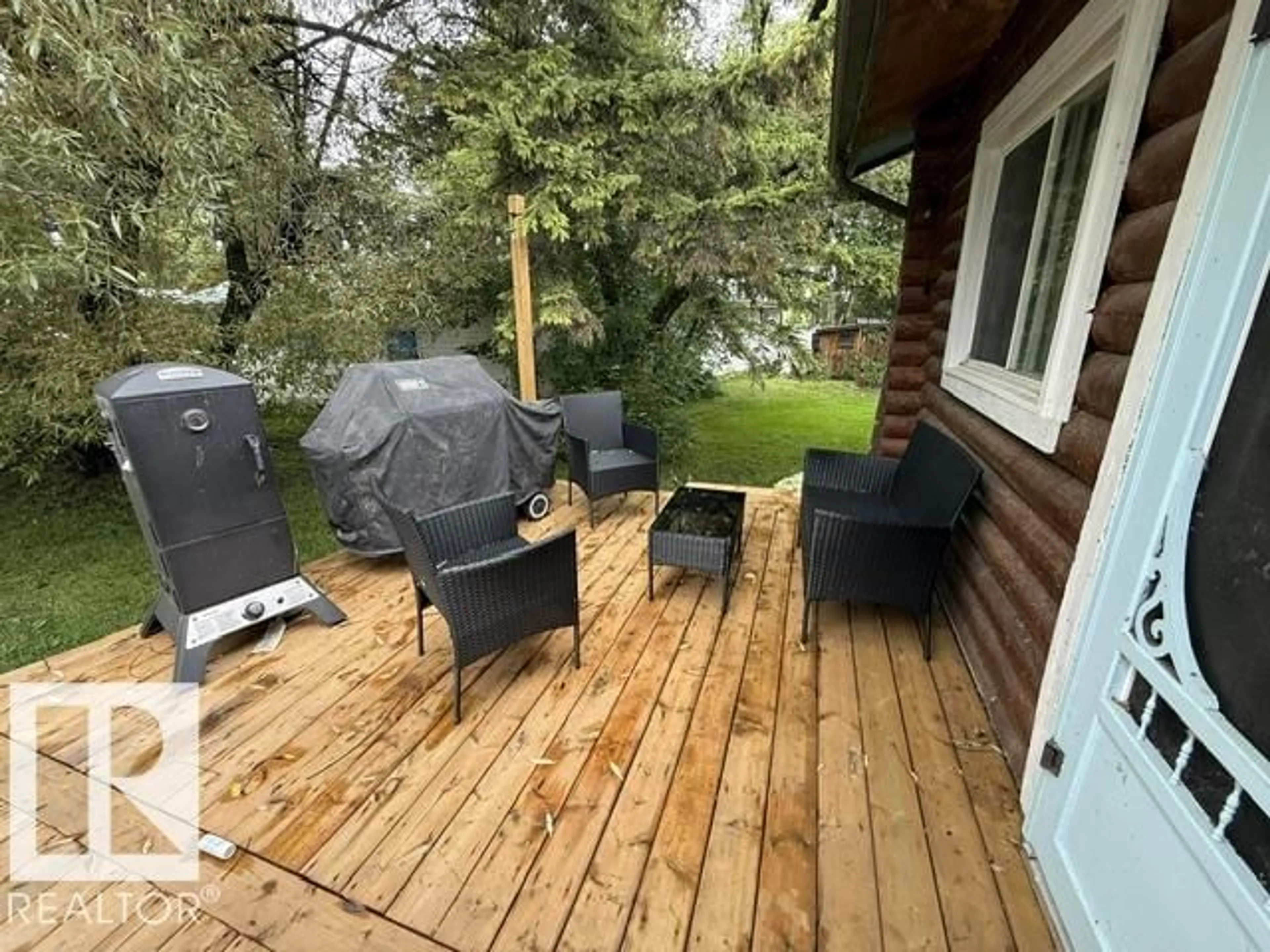 Patio, forest/trees view for 464009 - 22 RGE ROAD 63, Rural Wetaskiwin County Alberta T0C0T0