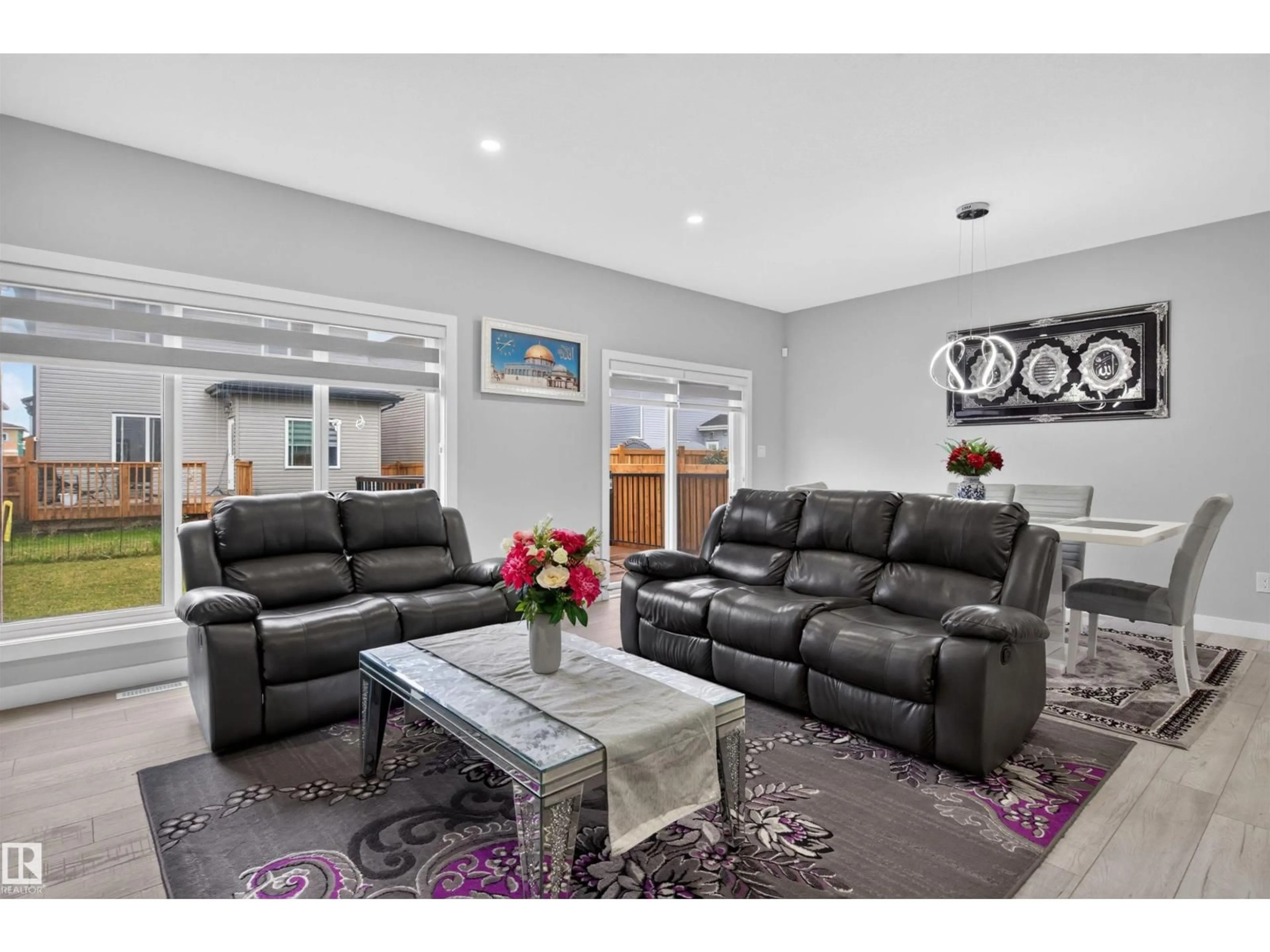 Living room with furniture, unknown for 452 ROBERTS CR, Leduc Alberta T9E1N4