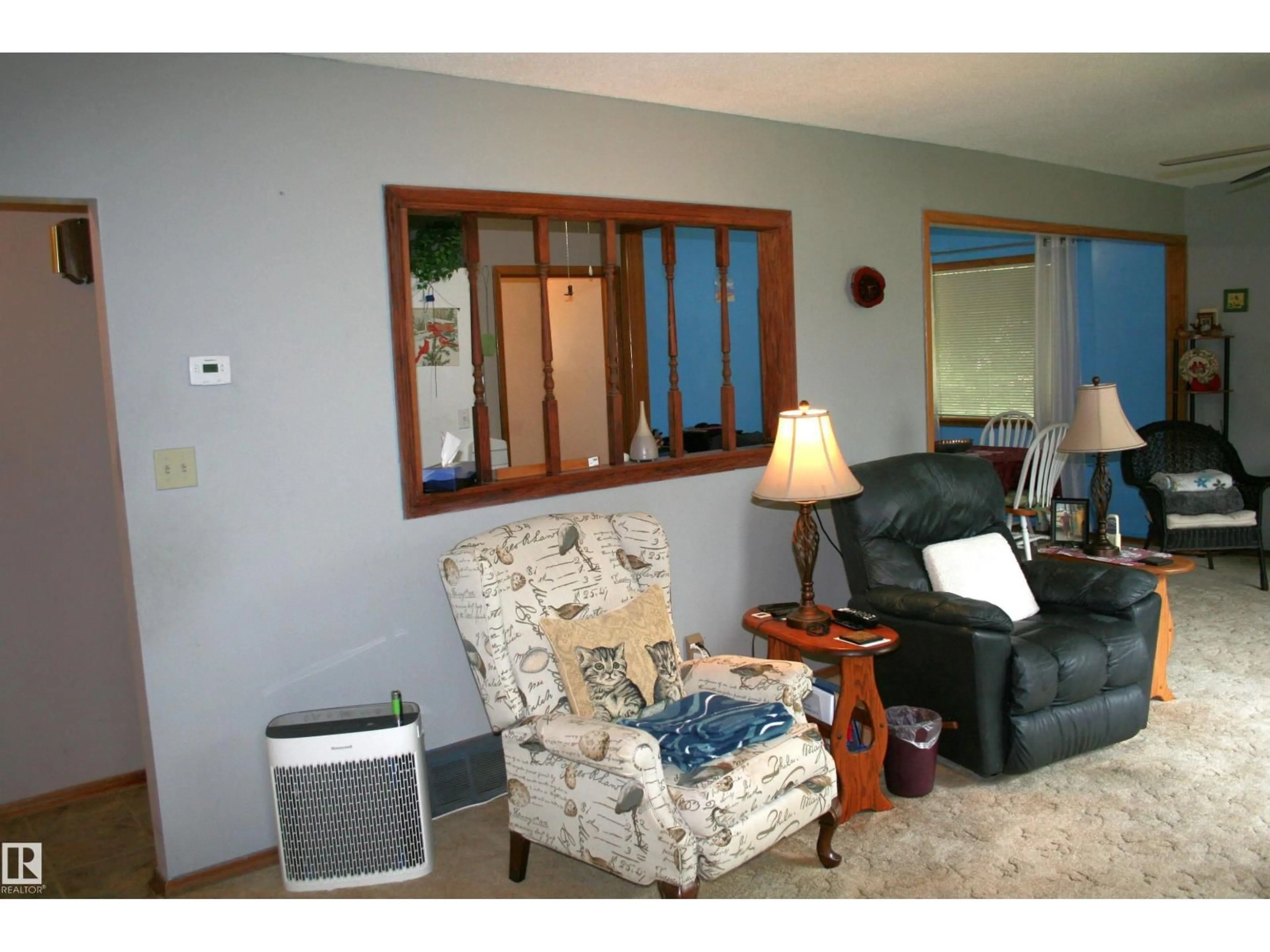 Living room with furniture, unknown for 5219 52 AVE, Viking Alberta T0B4N0