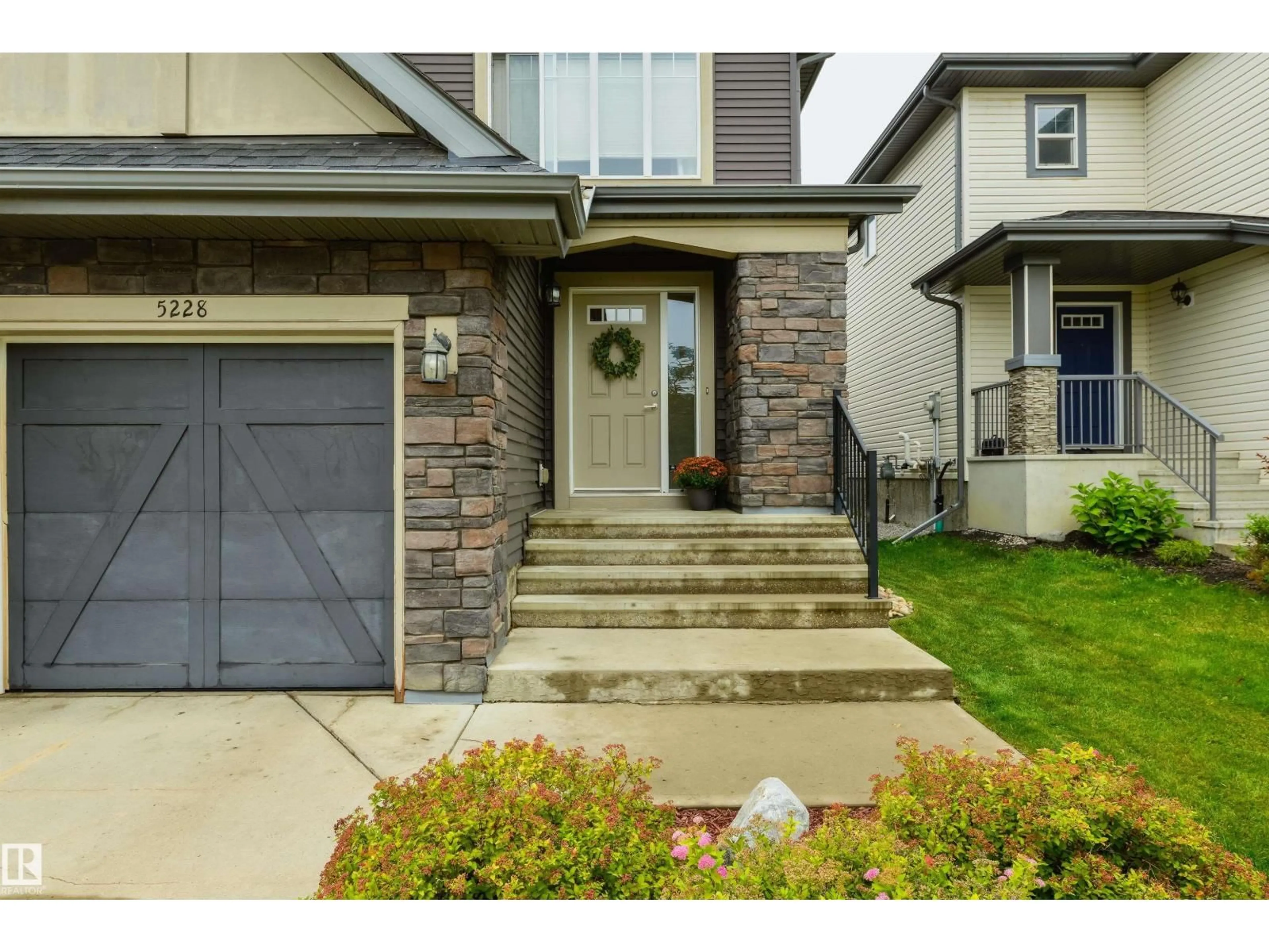 Home with vinyl exterior material, street for 5228 20 AV, Edmonton Alberta T6X1V6