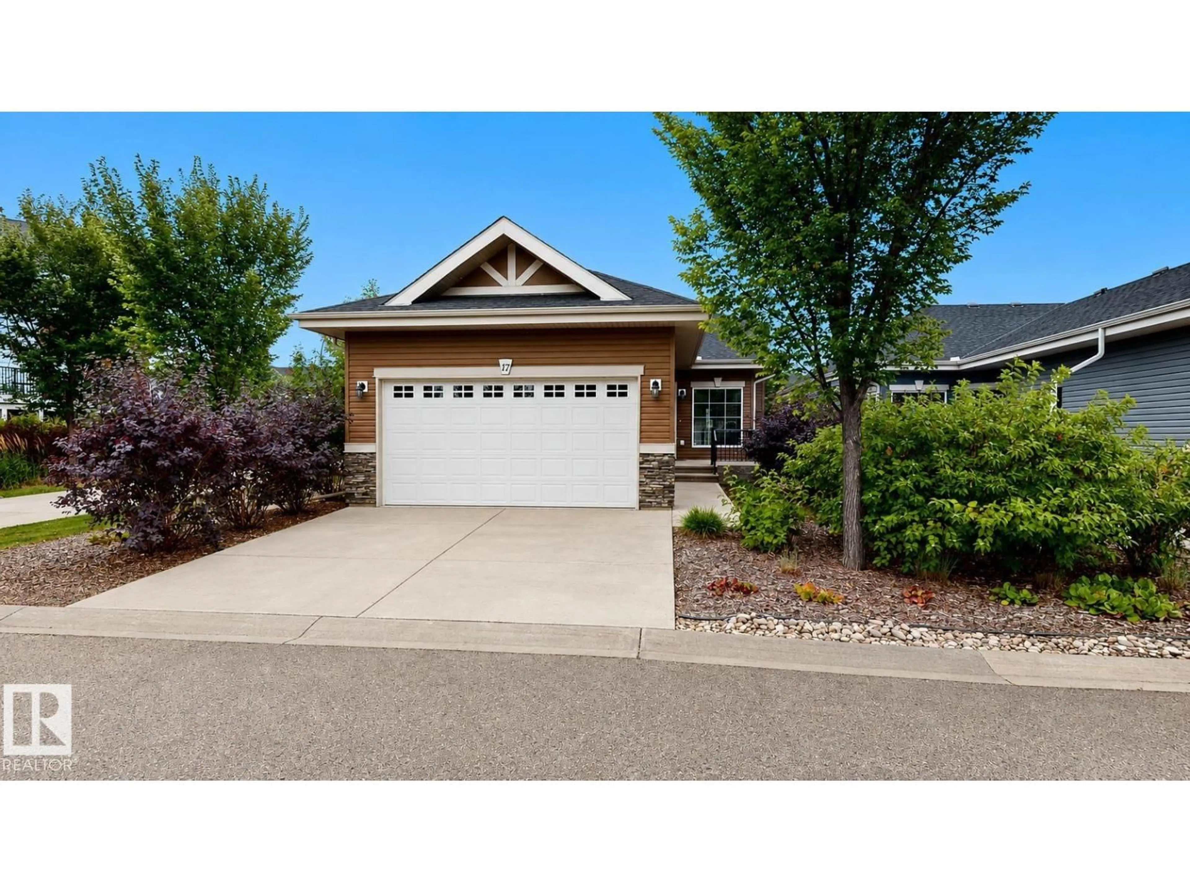 Home with vinyl exterior material, street for 17 - 4001 ETON, Sherwood Park Alberta T8H0N8