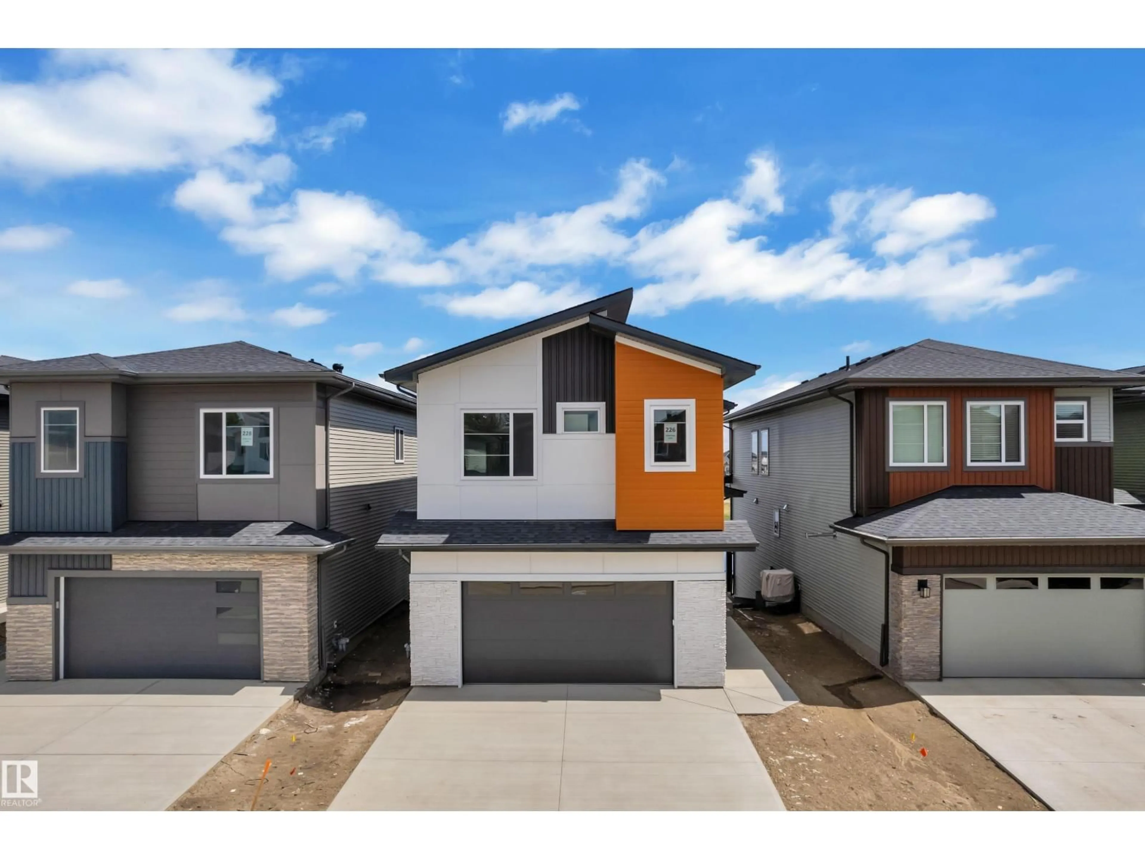 Home with vinyl exterior material, street for 226 LINDEN LO, Leduc Alberta T9E1T2