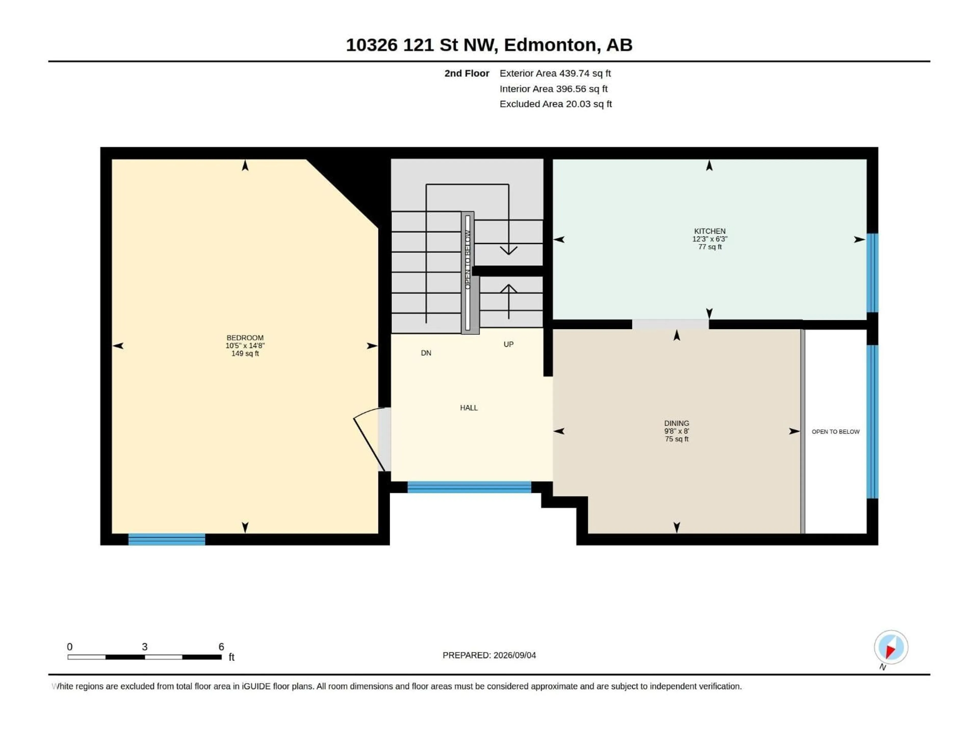 Floor plan for NW - 10326 121 ST, Edmonton Alberta T5N1K8