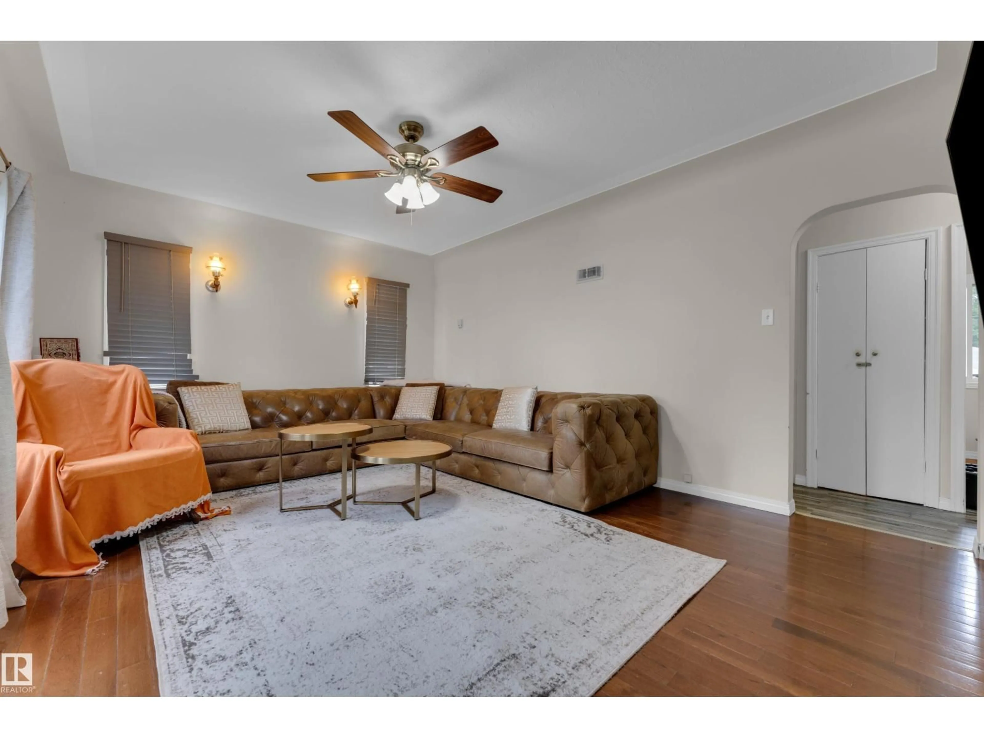 Living room with furniture, unknown for NW - 12938 123 ST, Edmonton Alberta T5L0J5
