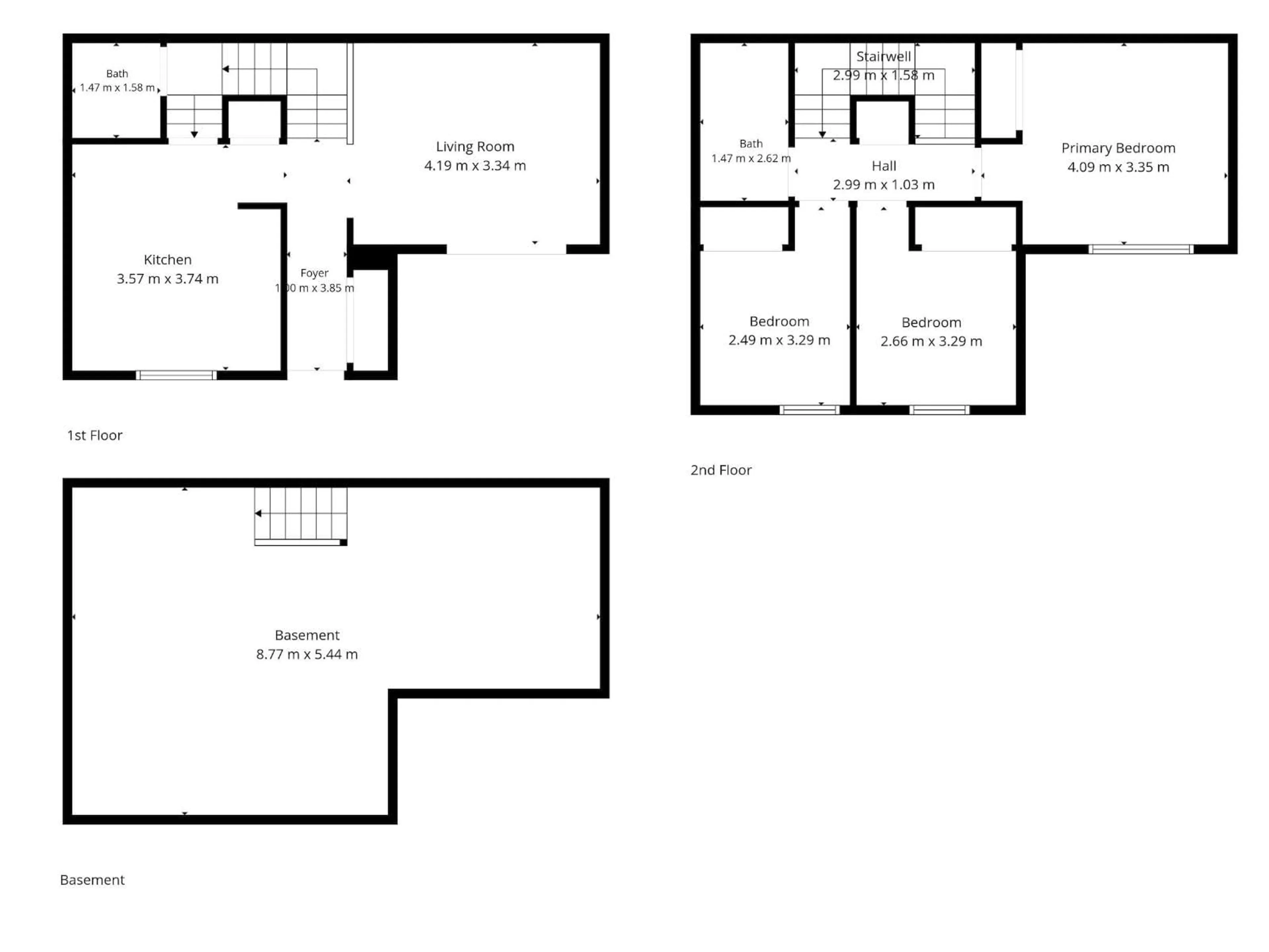 Floor plan for 57 WOODVALE VG, Edmonton Alberta T6L1W4