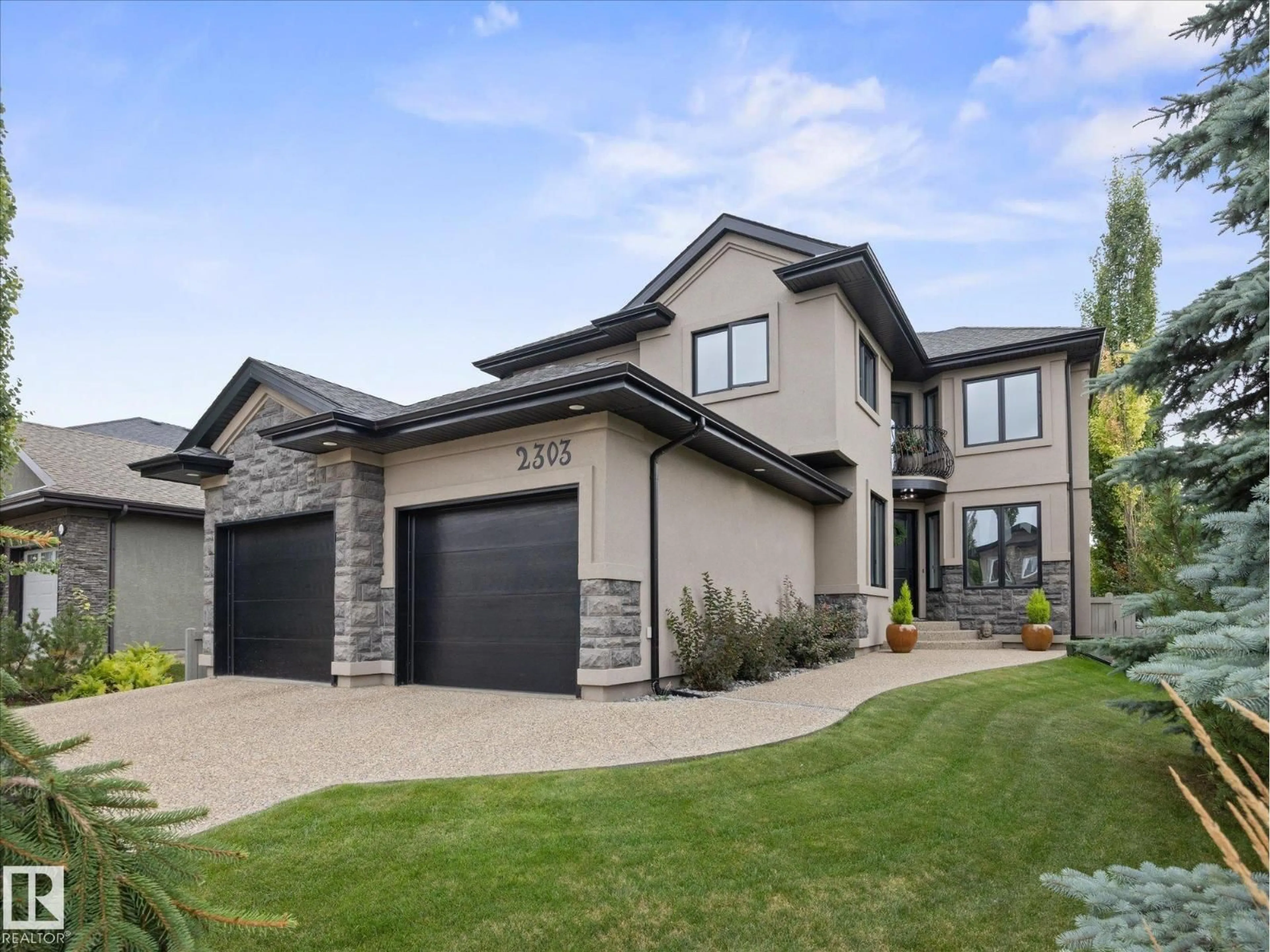 Home with brick exterior material, street for SW - 2303 WARRY CT, Edmonton Alberta T6W0N9