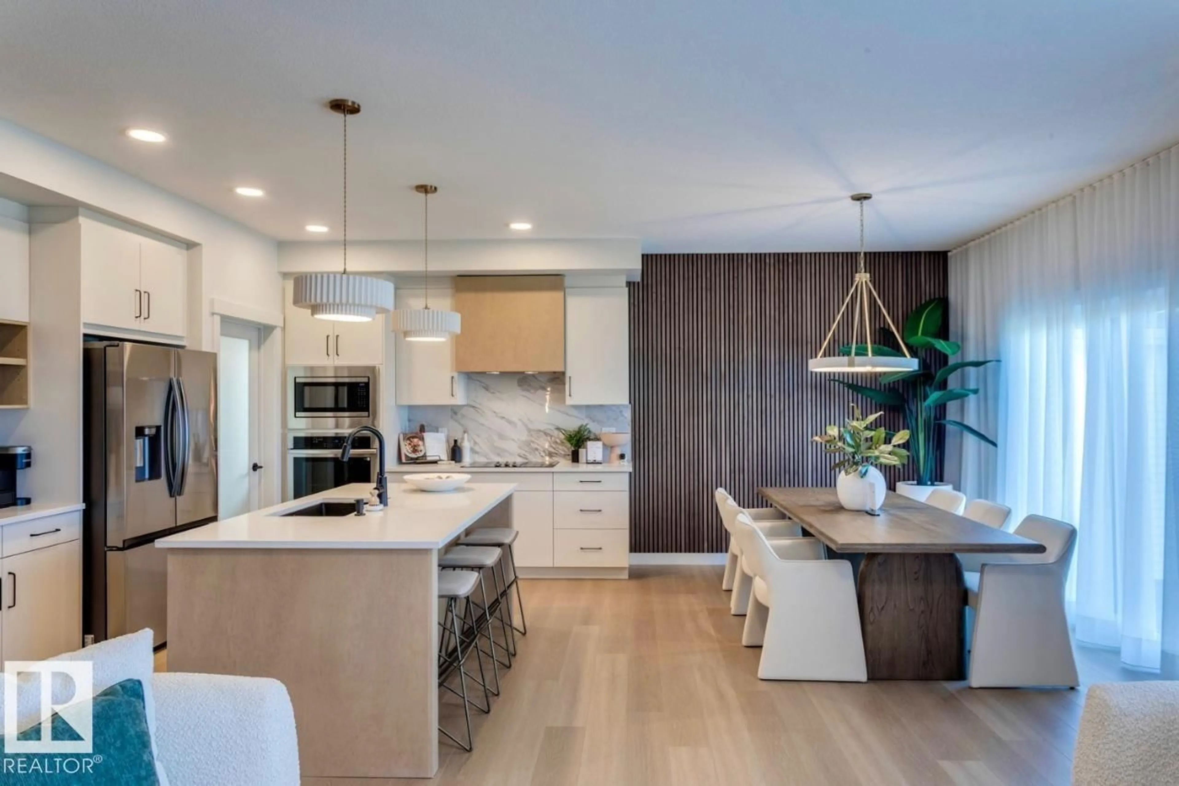 Open concept kitchen, unknown for 258 171A AV, Edmonton Alberta T5Y4N9
