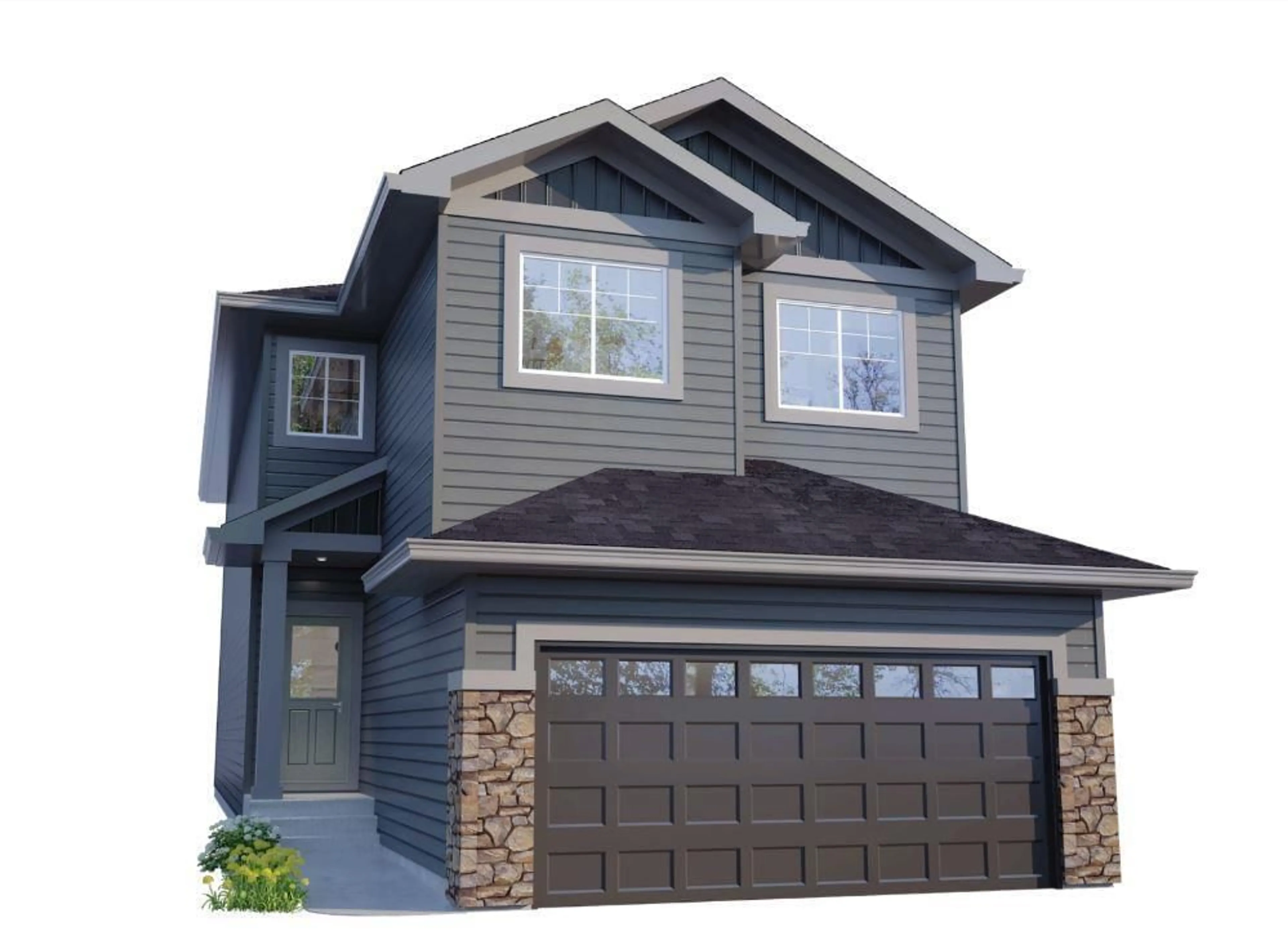 Home with vinyl exterior material, street for NE - 17113 3 ST, Edmonton Alberta T5Y4N9