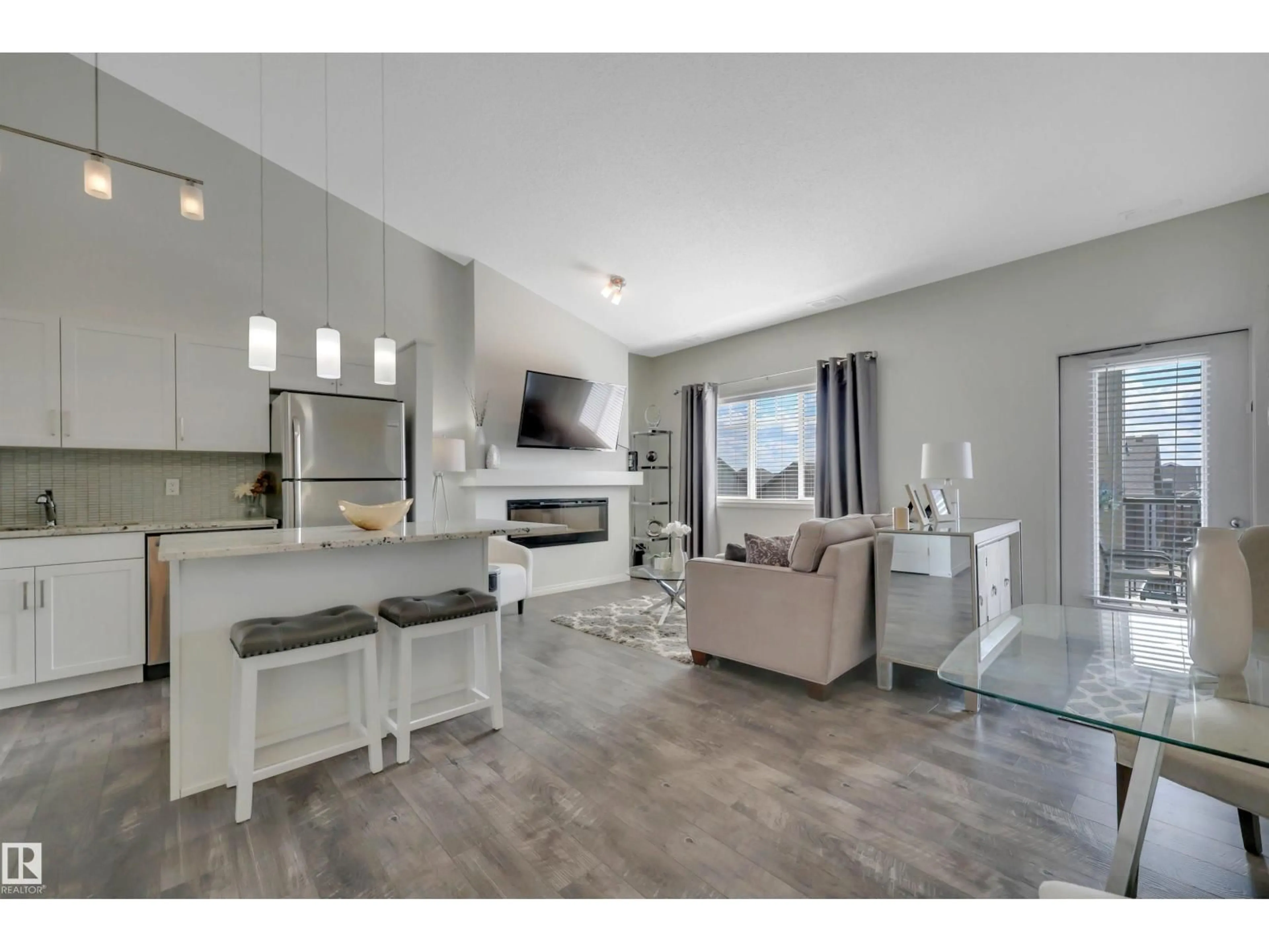 Open concept kitchen, ceramic/tile floor for 3305 - 29 ORCHARDS LI SW, Edmonton Alberta T6X2H1