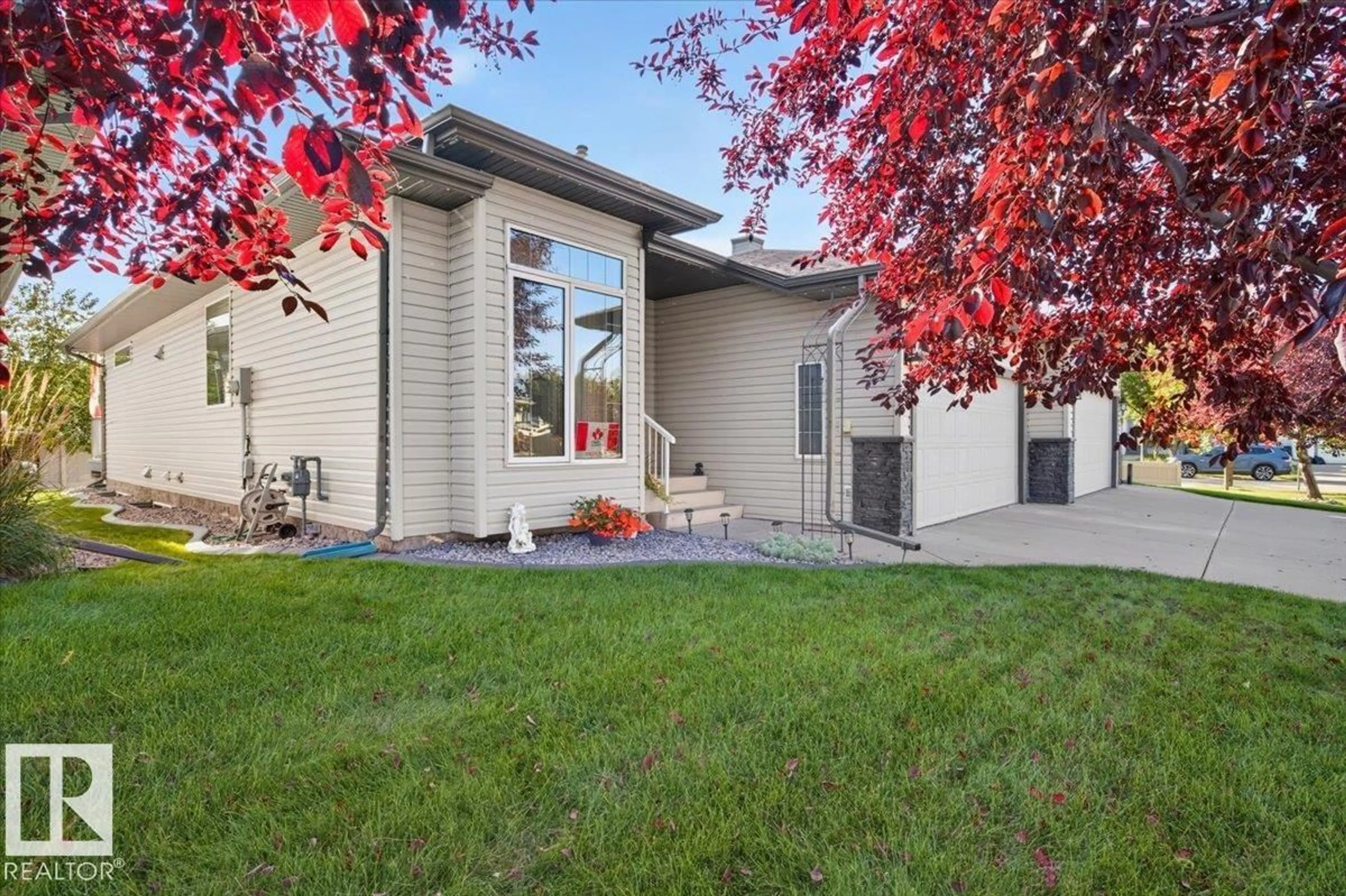 Home with vinyl exterior material, street for 3 WINDERMERE, Fort Saskatchewan Alberta T8L4M5