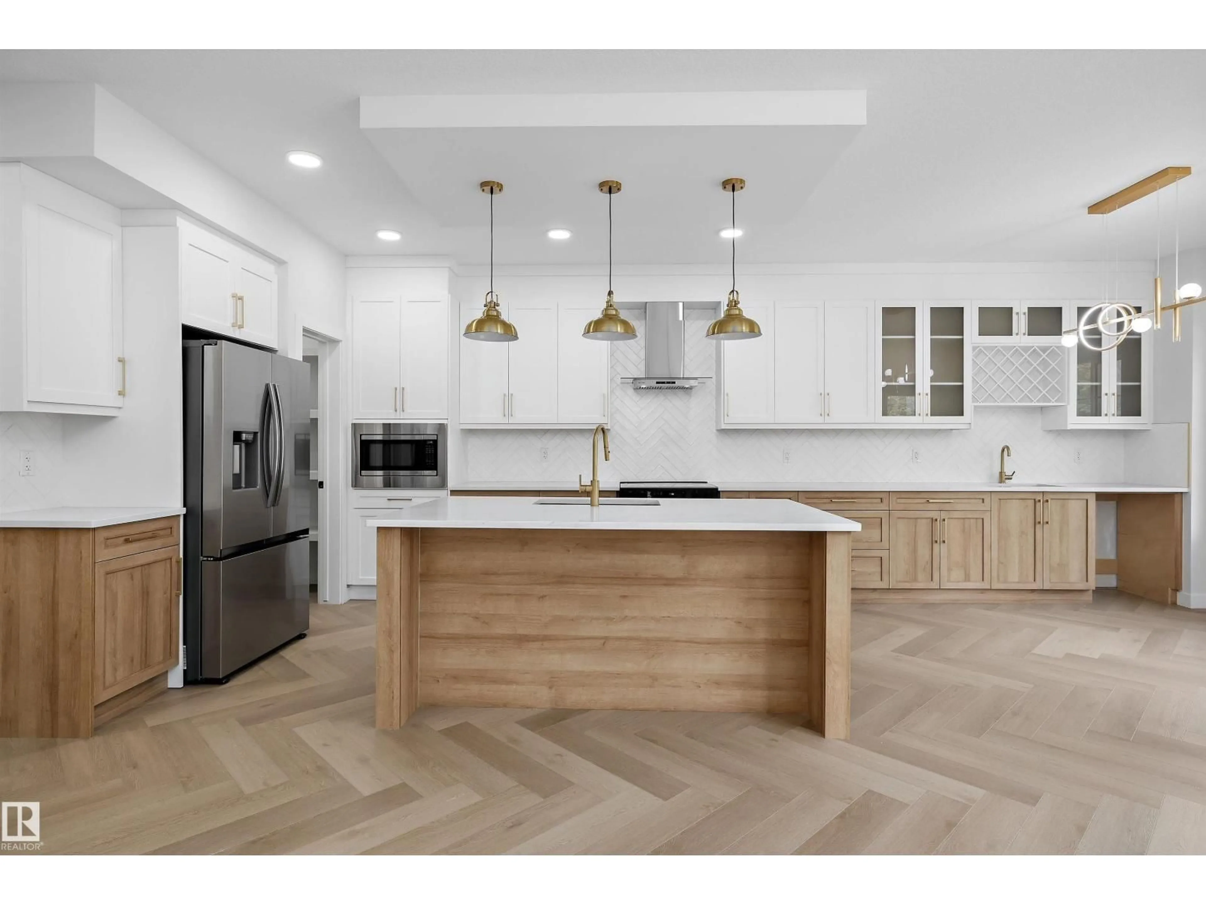 Open concept kitchen, unknown for NW - 975 ELDERBERRY LD, Edmonton Alberta T6M3K3
