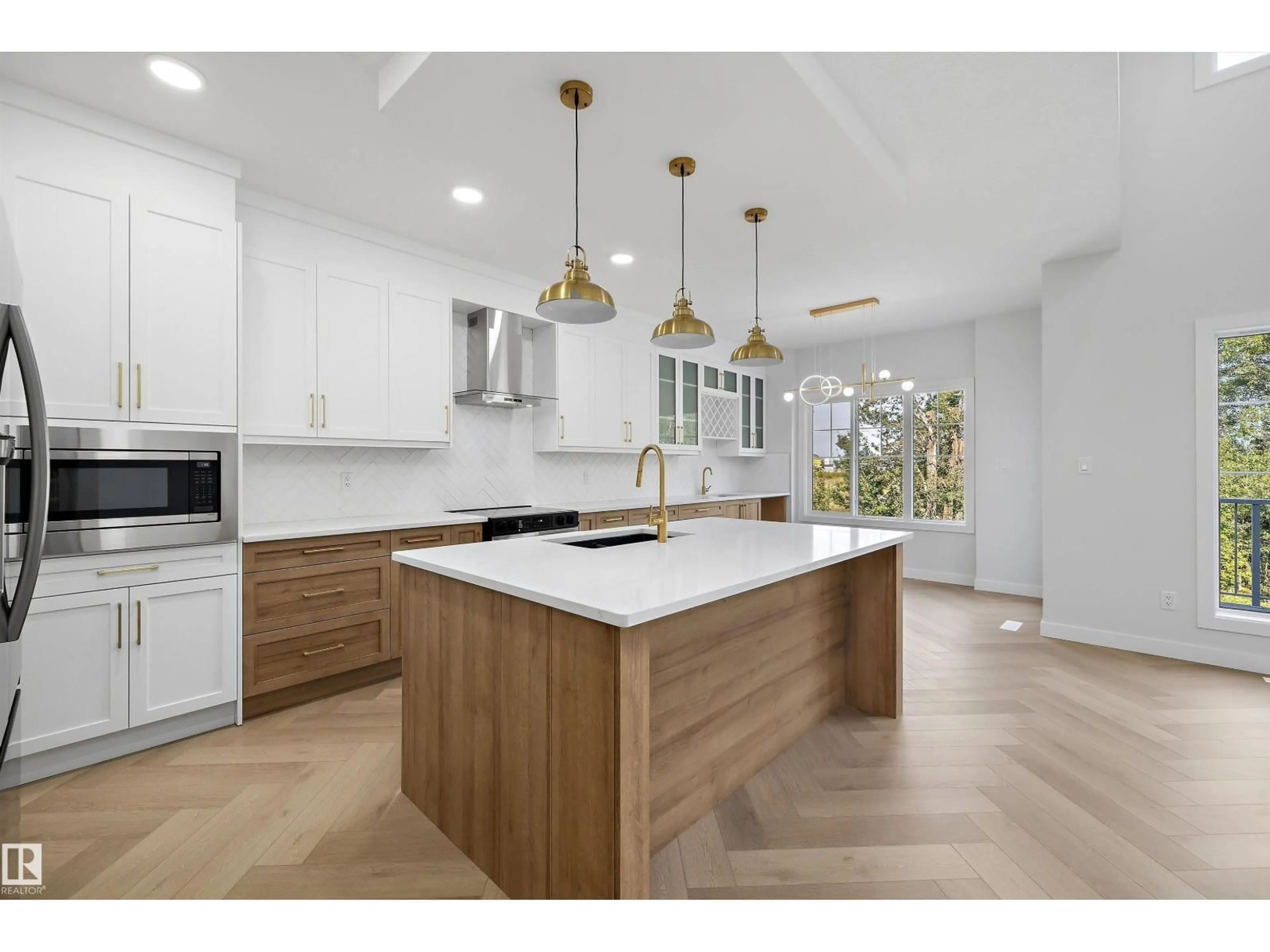 Open concept kitchen, unknown for NW - 975 ELDERBERRY LD, Edmonton Alberta T6M3K3