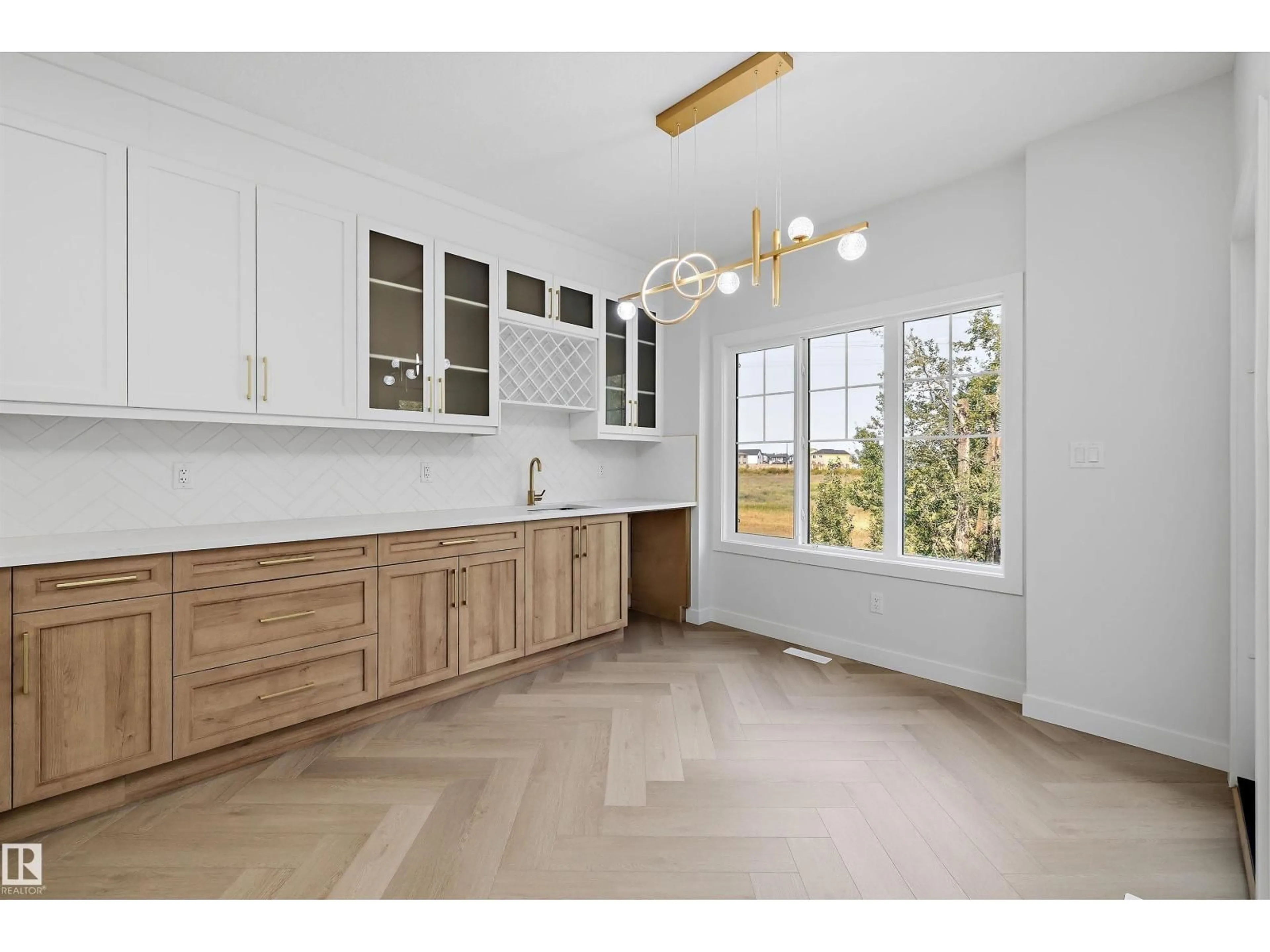 Open concept kitchen, unknown for NW - 975 ELDERBERRY LD, Edmonton Alberta T6M3K3