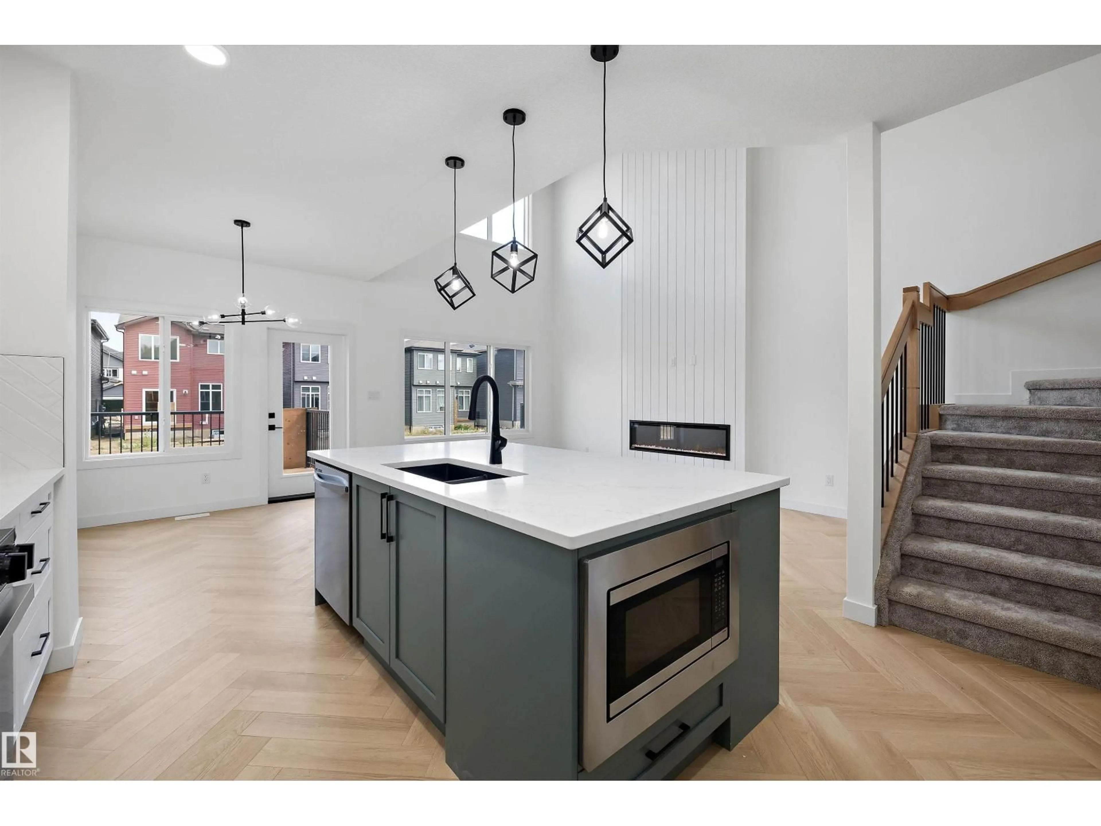 Open concept kitchen, unknown for NW - 1778 CROSSBILL LO, Edmonton Alberta T5S0Y4
