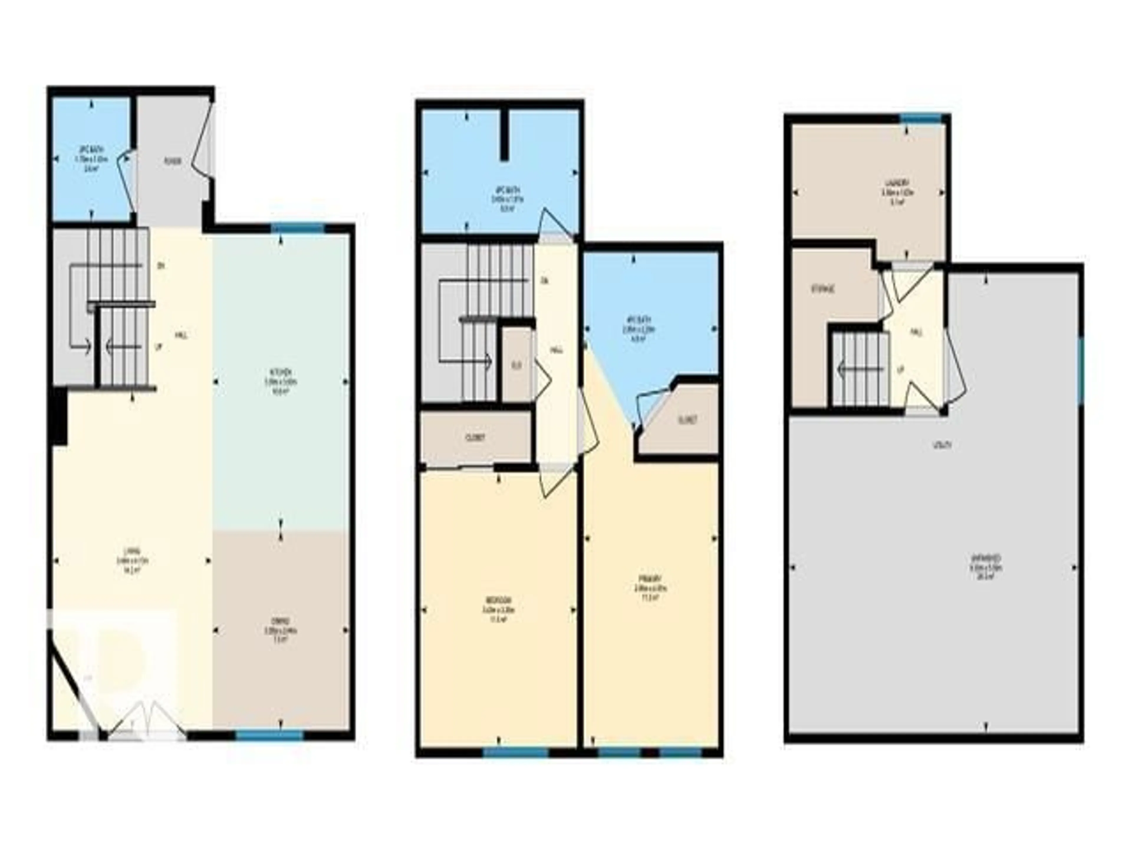 Floor plan for #28 - 1415 62 ST, Edmonton Alberta T6L4K1