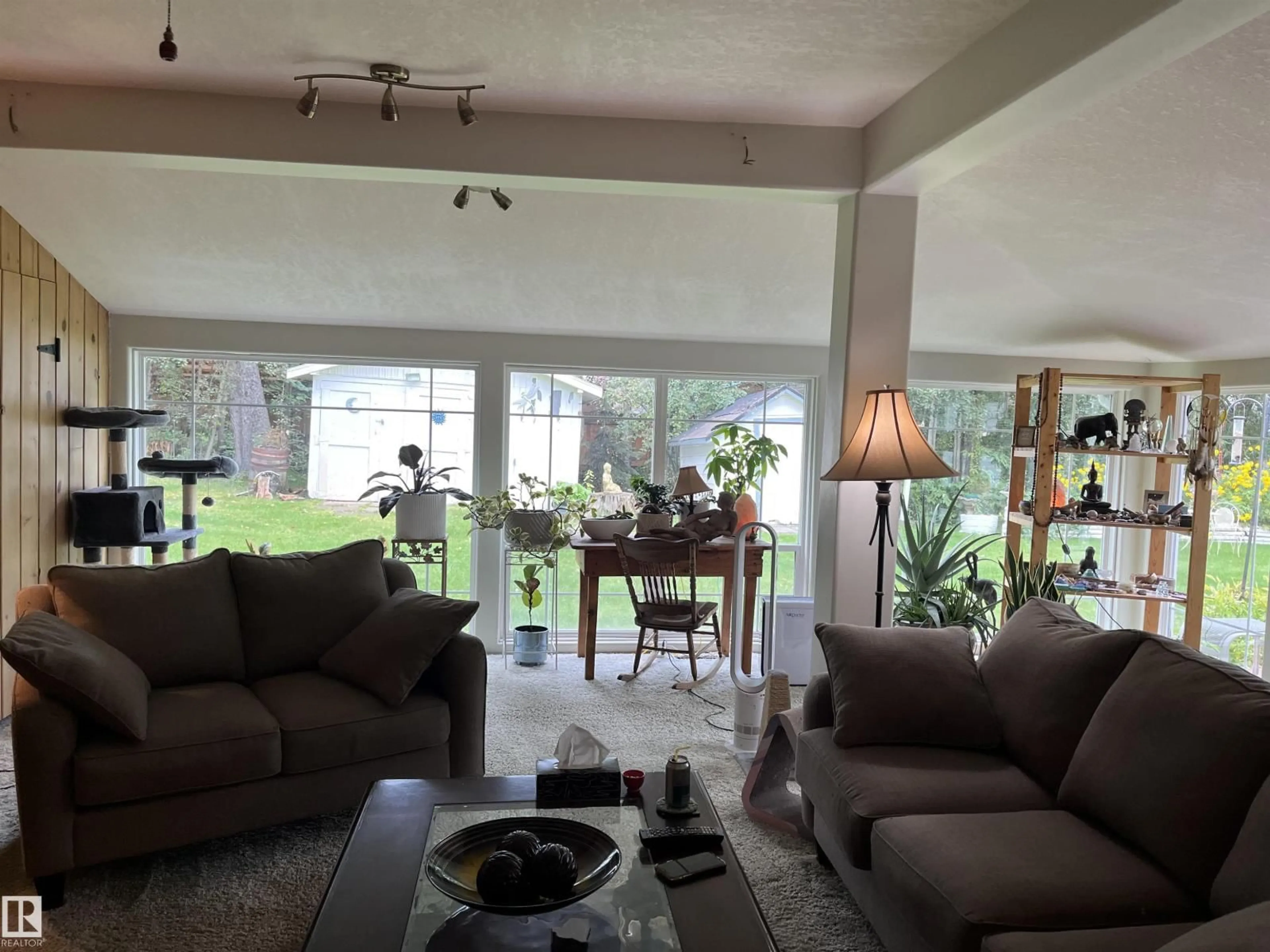 Living room with furniture, unknown for 5224 50 AV SE, Rural Lac Ste. Anne County Alberta T0E0A0
