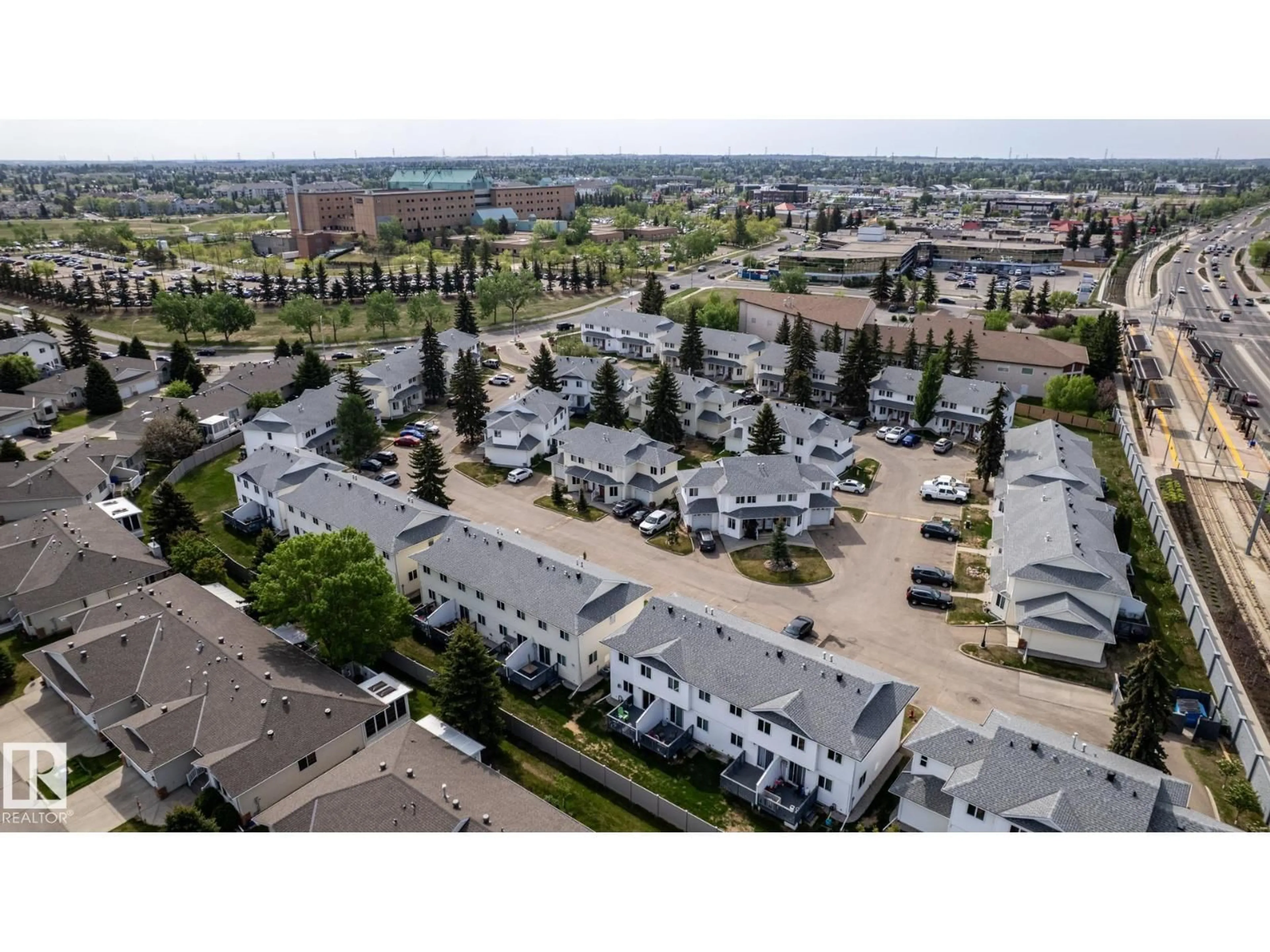 A pic from outside/outdoor area/front of a property/back of a property/a pic from drone, unknown for #43 - 1033 YOUVILLE DR, Edmonton Alberta T6L6V9