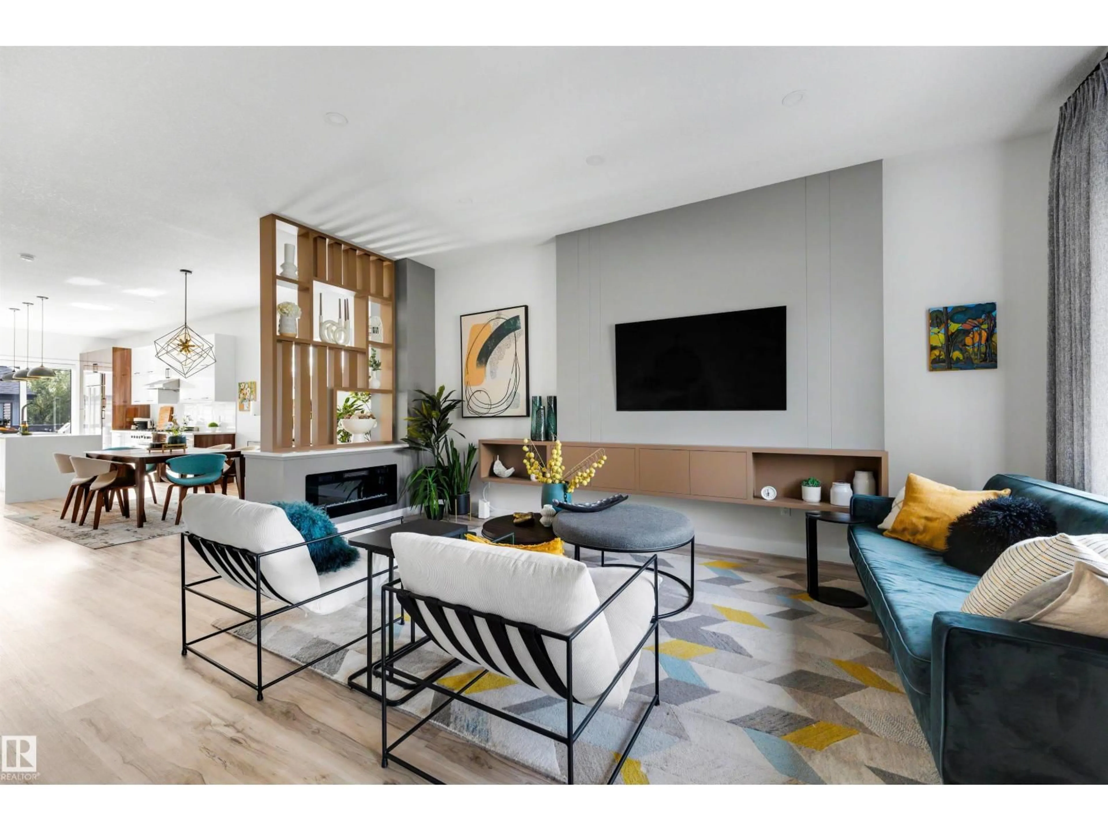 Living room with furniture, unknown for NW - 10948 118 ST, Edmonton Alberta T5H3N9