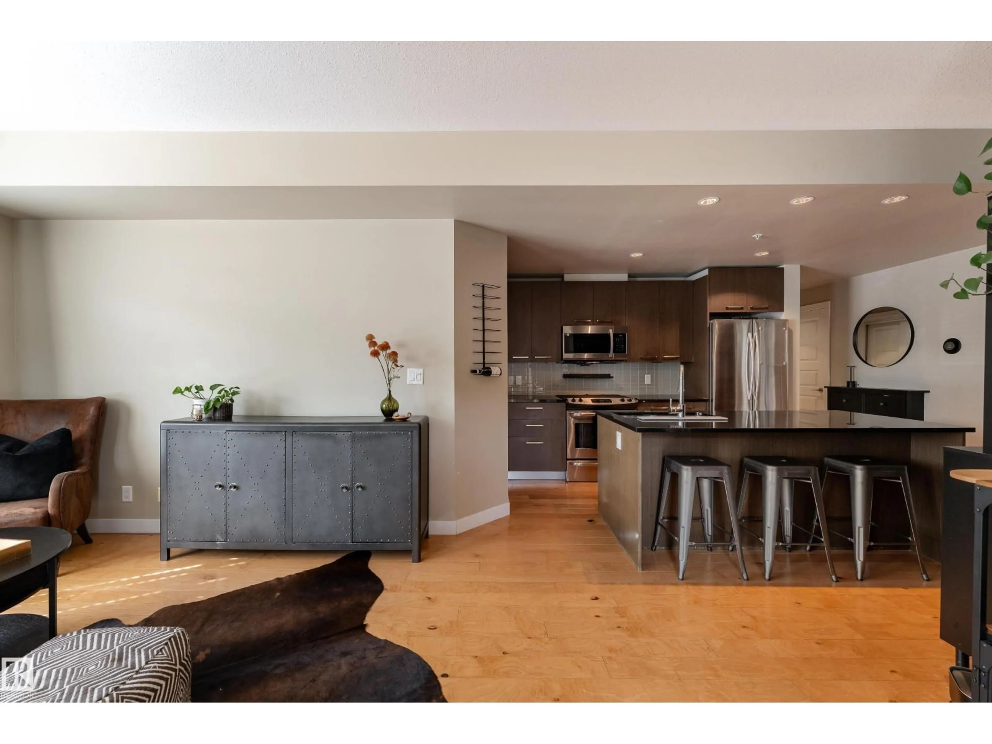 Open concept kitchen, unknown for 204 - 9908 84 AV, Edmonton Alberta T6E2G3