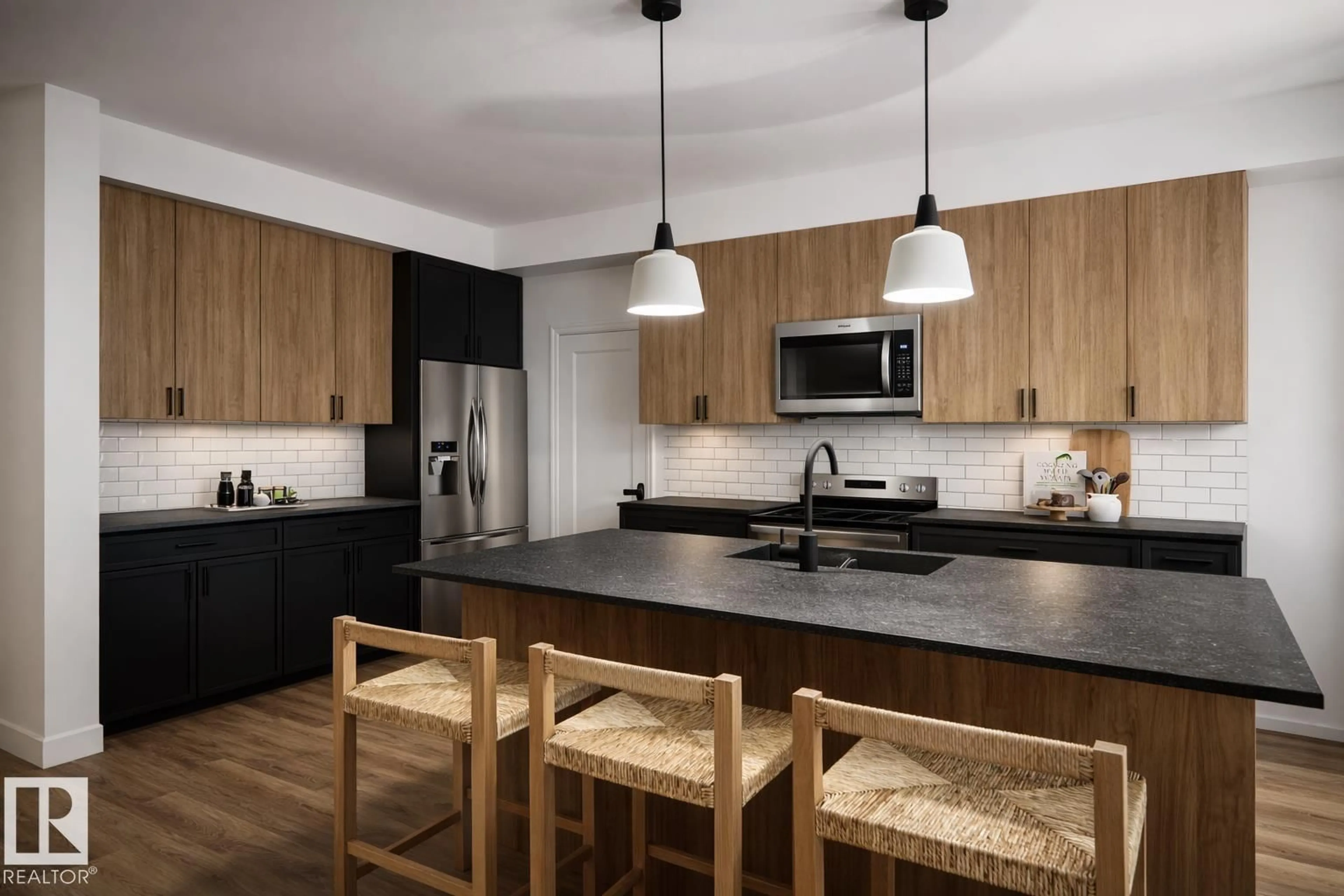 Open concept kitchen, unknown for 18 BRICKYARD VW, Stony Plain Alberta T7Z0P2
