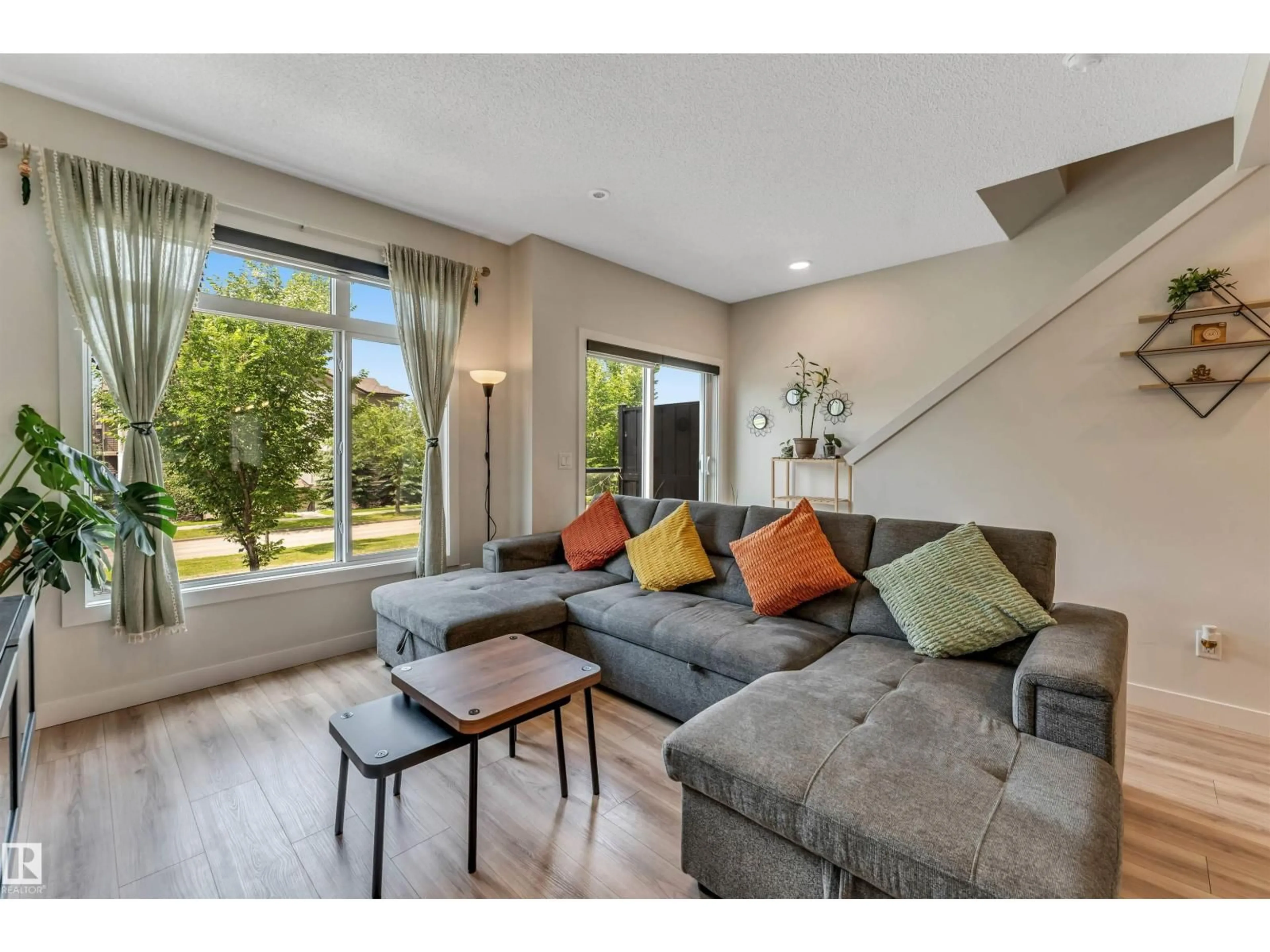 Living room with furniture, unknown for 804 - 182 WELSH DR, Edmonton Alberta T6X1Y8