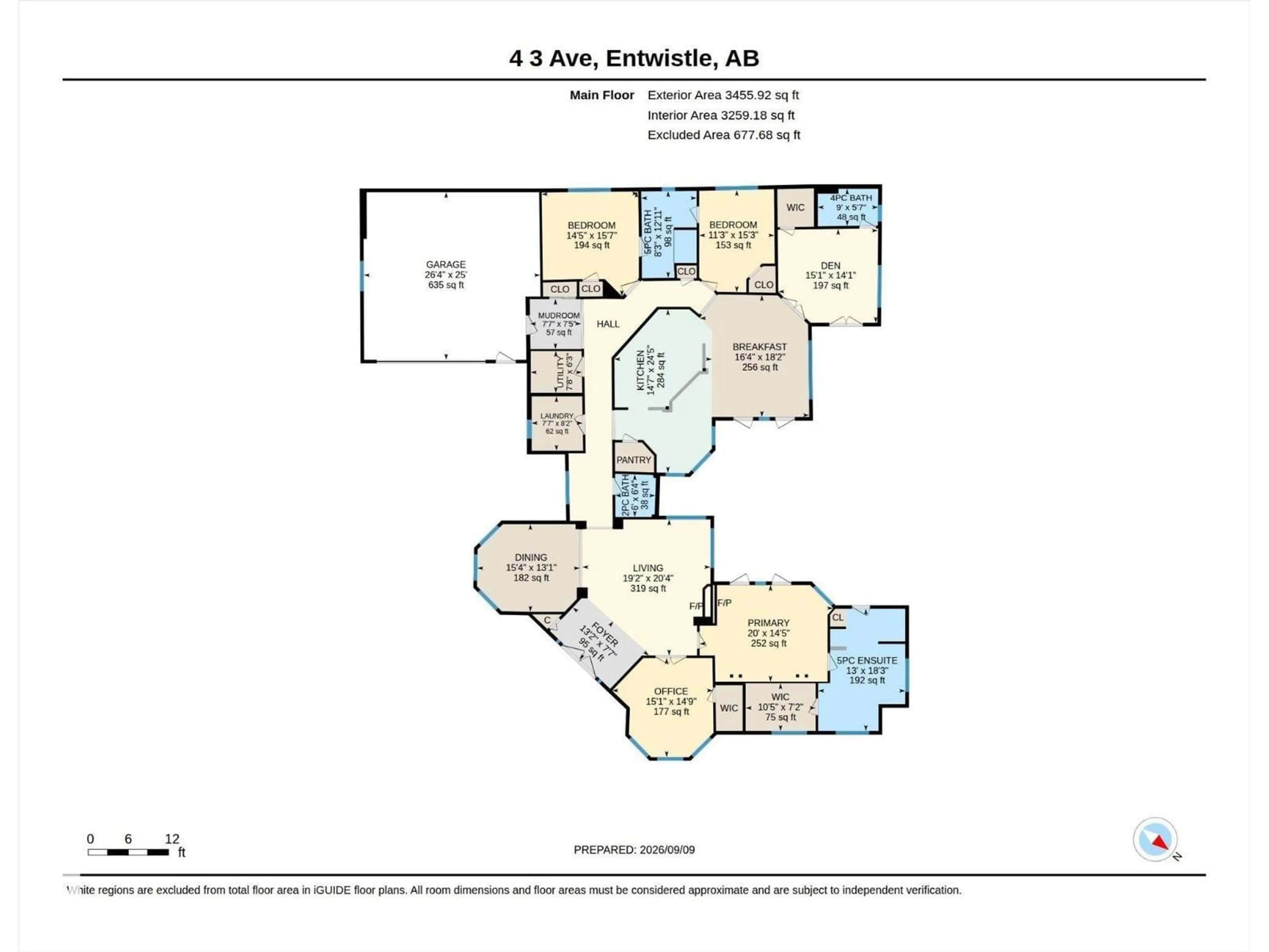 Floor plan for 4 THIRD AV, Rural Parkland County Alberta T0E0T0