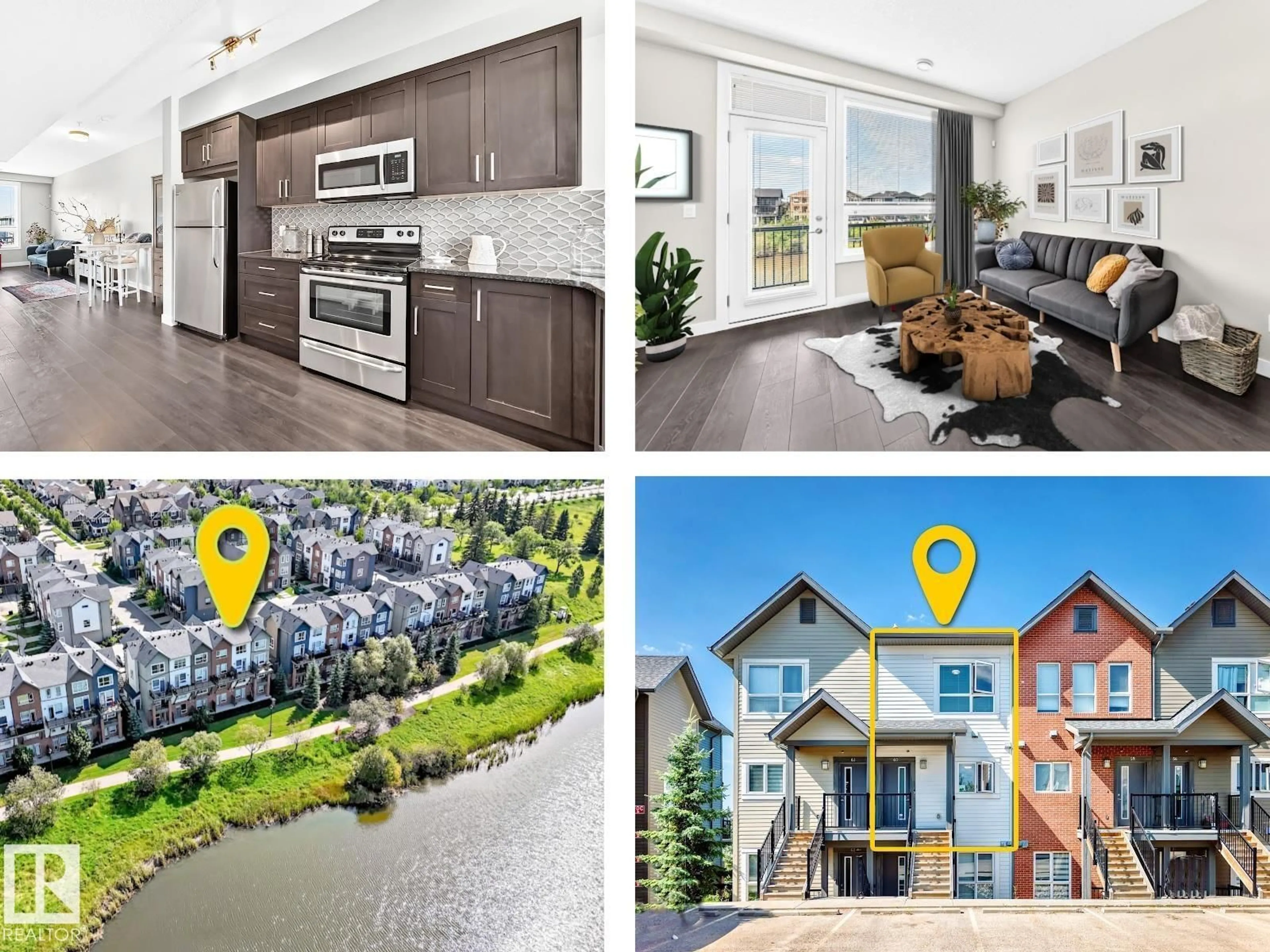 Open concept kitchen, unknown for 60 2560 PEGASUS BV, Edmonton Alberta T5E6V4