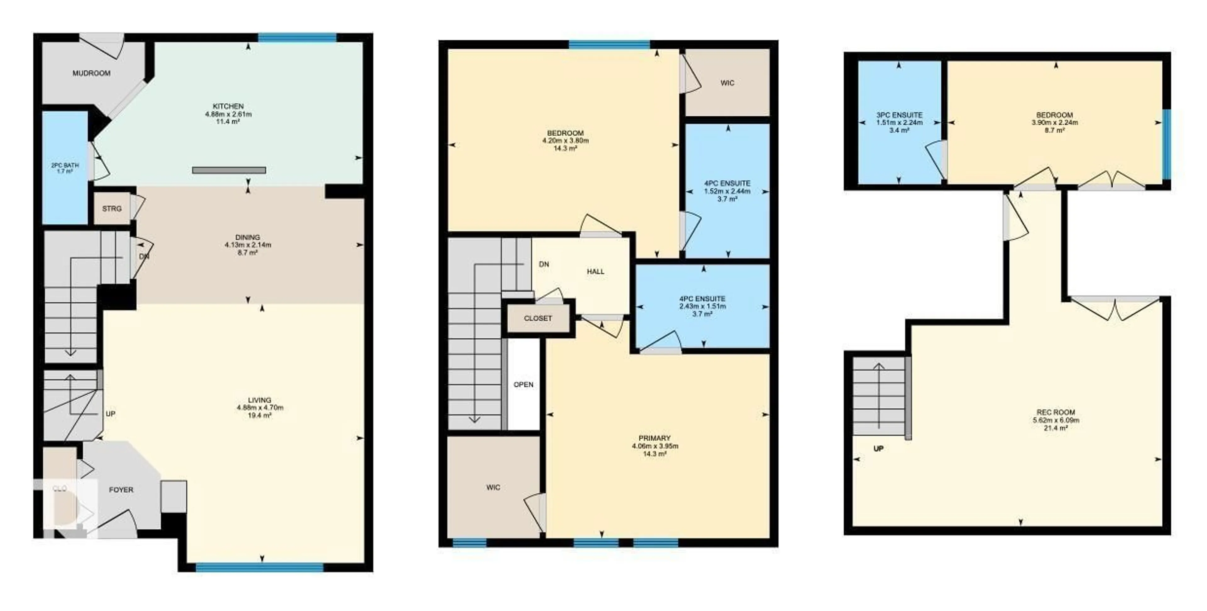 Floor plan for 5992 SOUTH TERWILLEGAR BV, Edmonton Alberta T6R0K4