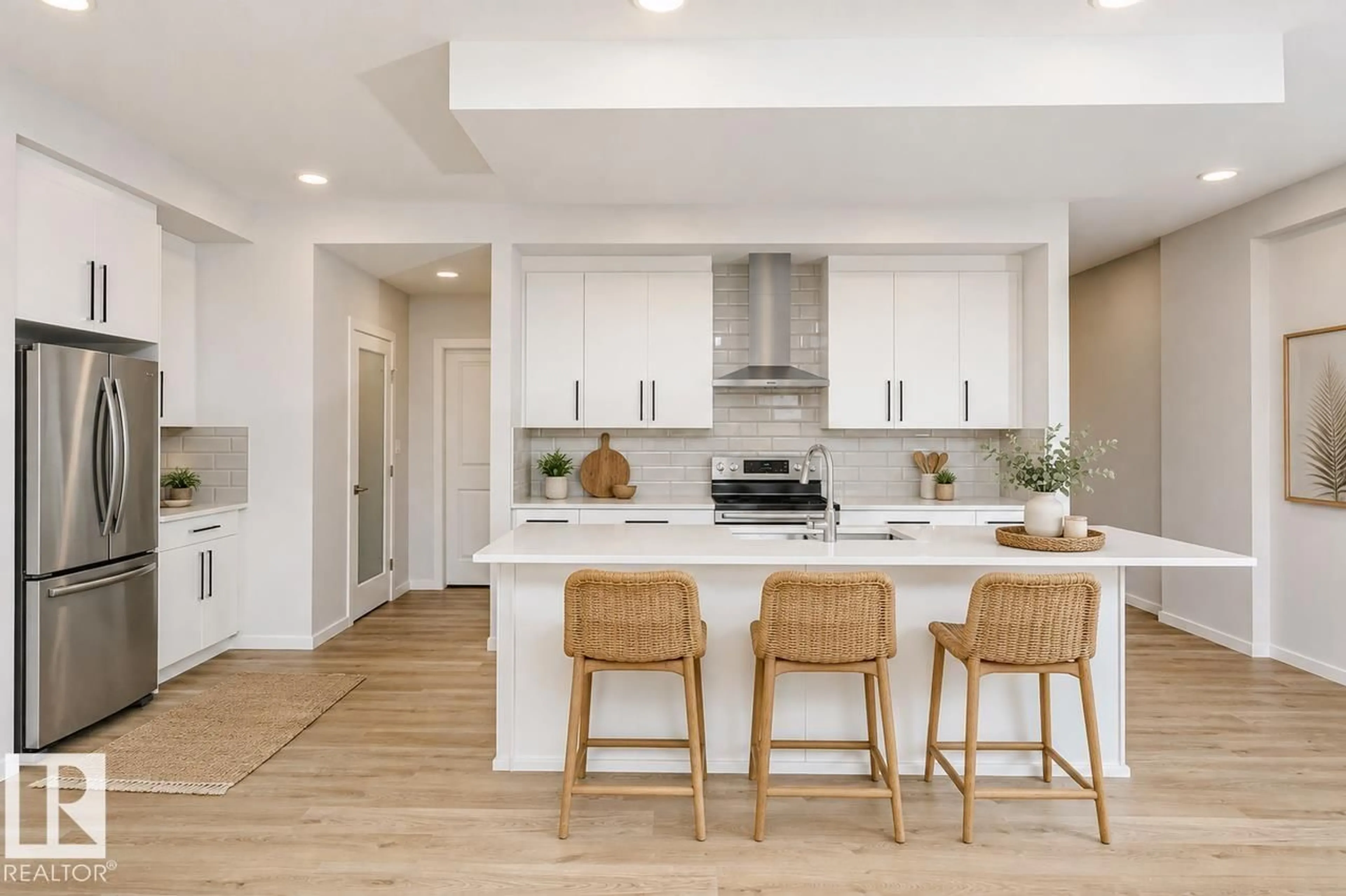Open concept kitchen, unknown for 44 CHARTRES, St. Albert Alberta T8T2E1