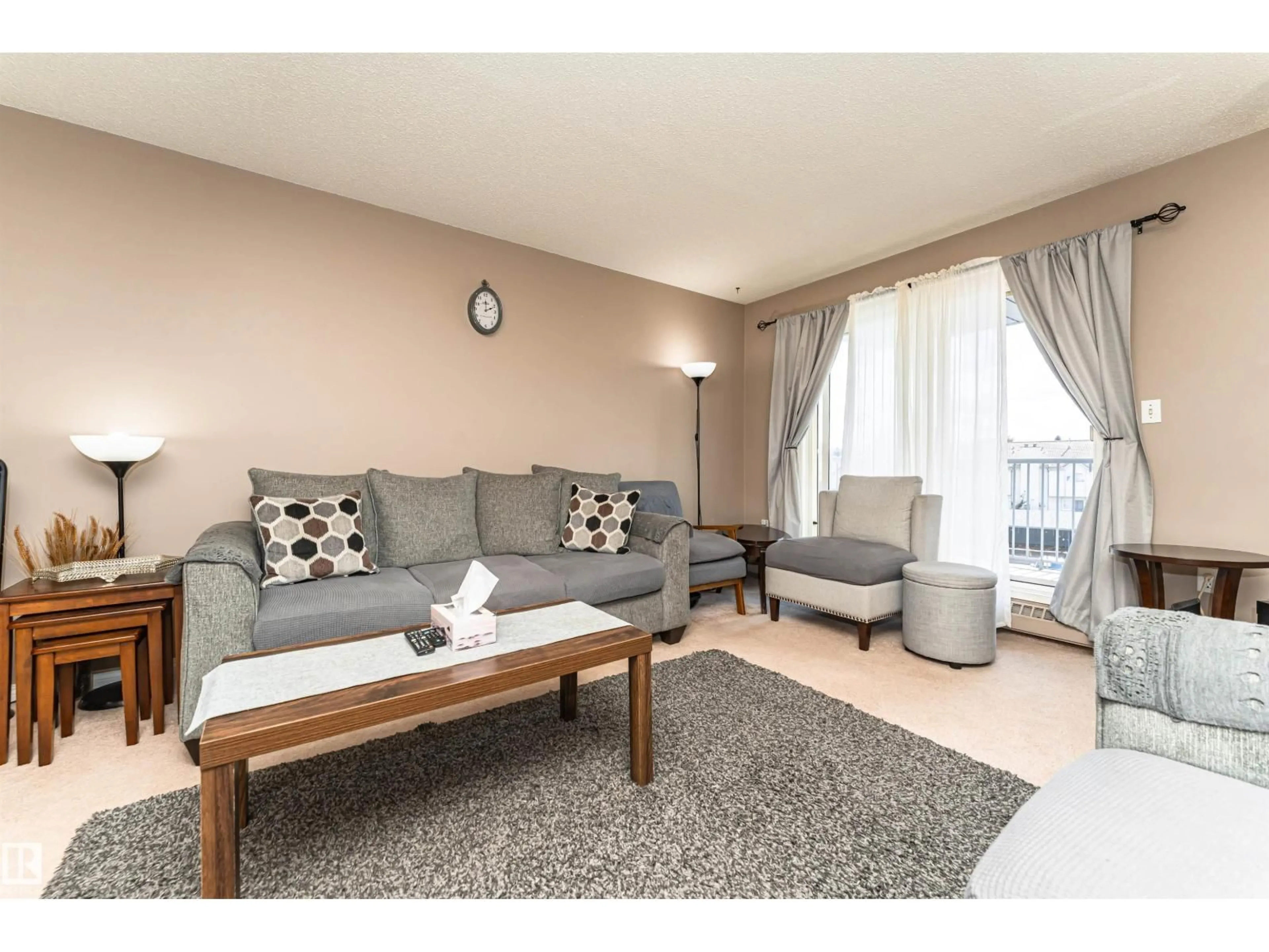 Living room with furniture, unknown for 315 9620 174 ST NW, Edmonton Alberta T5T6B9