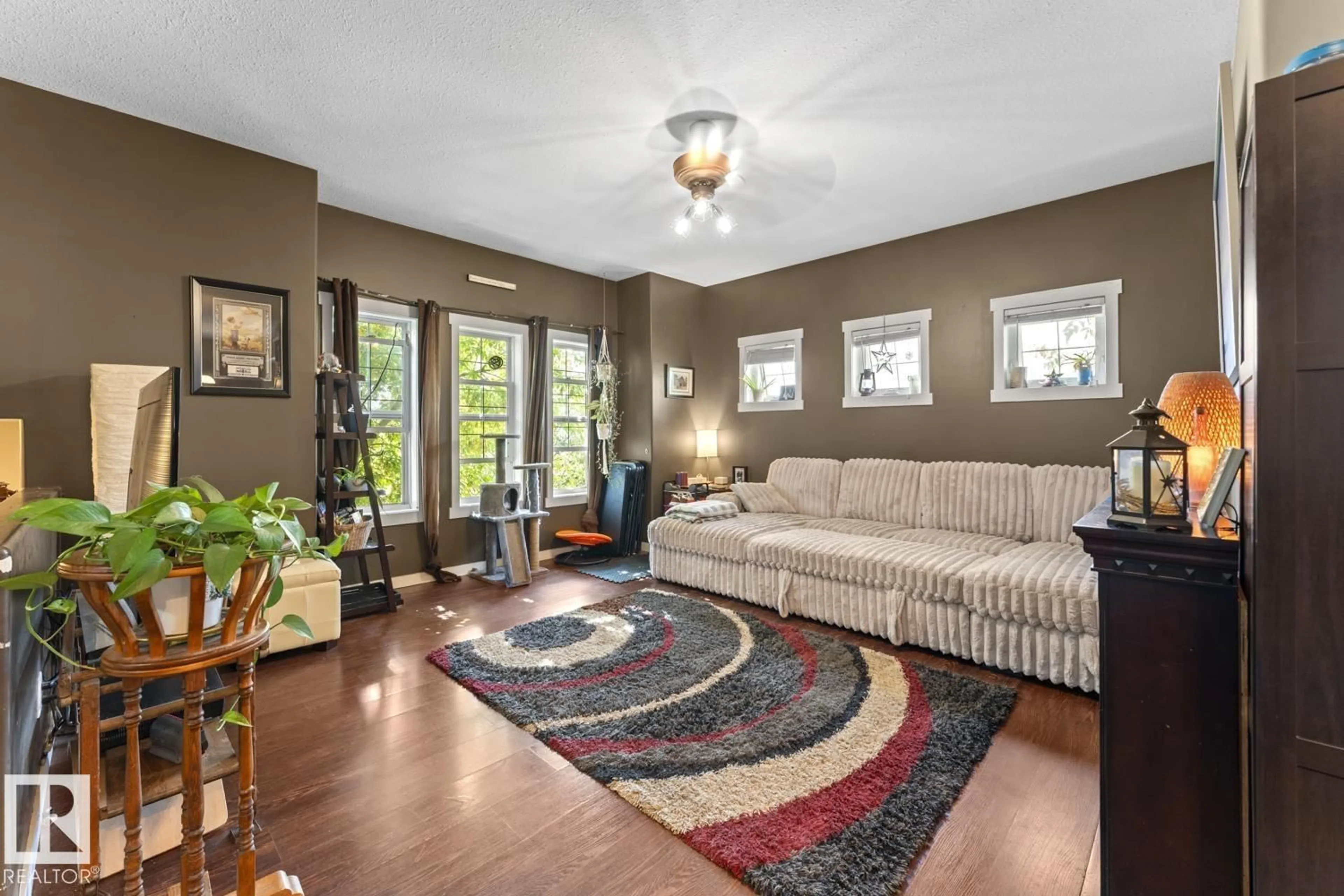 Living room with furniture, unknown for 4809 51 AV, Ardmore Alberta T0A0A0