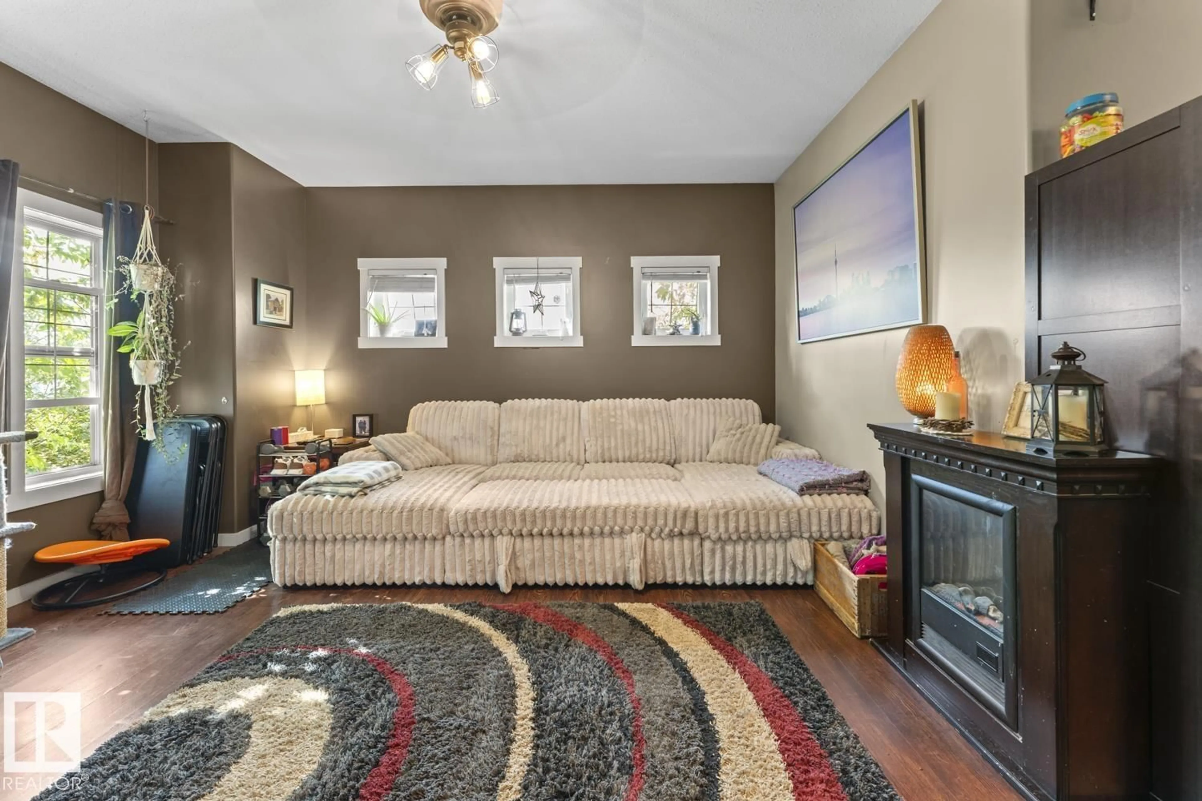 Living room with furniture, unknown for 4809 51 AV, Ardmore Alberta T0A0A0