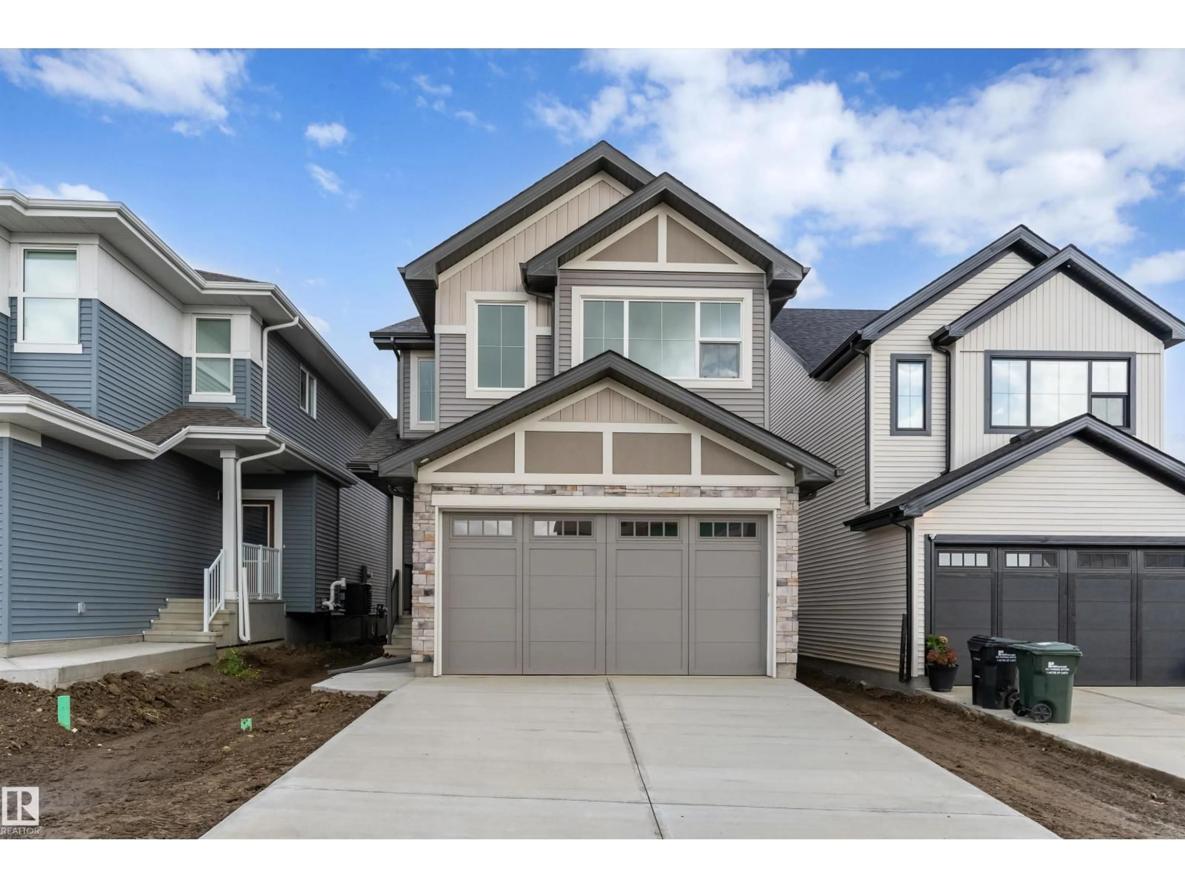 Home with vinyl exterior material, street for 182 STETSON LO, Ardrossan Alberta T8E0C1