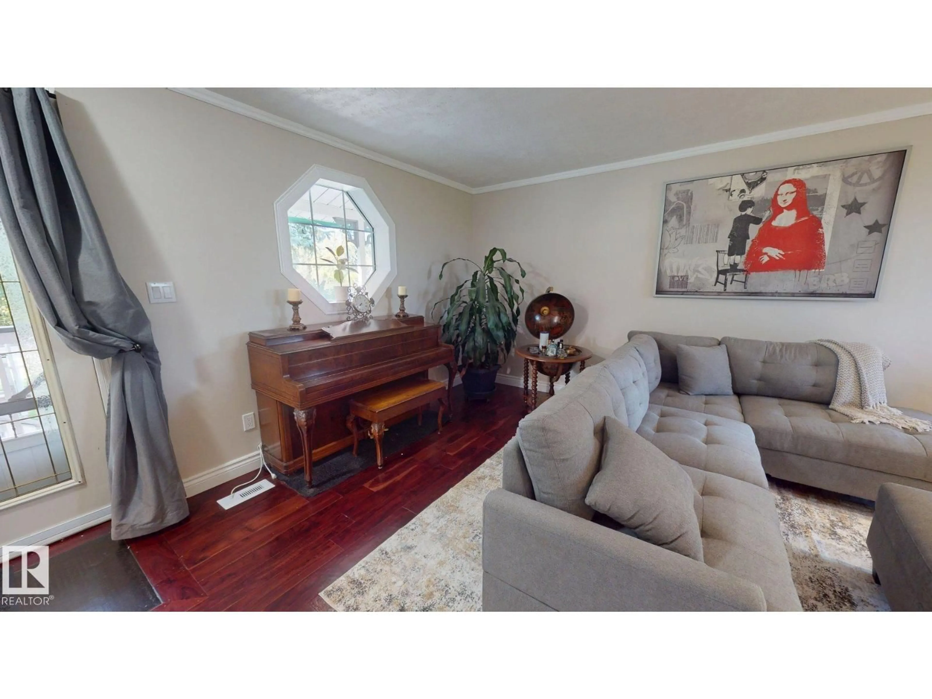 Living room with furniture, unknown for 5040 51 AV, Lamont Alberta T0B2R0