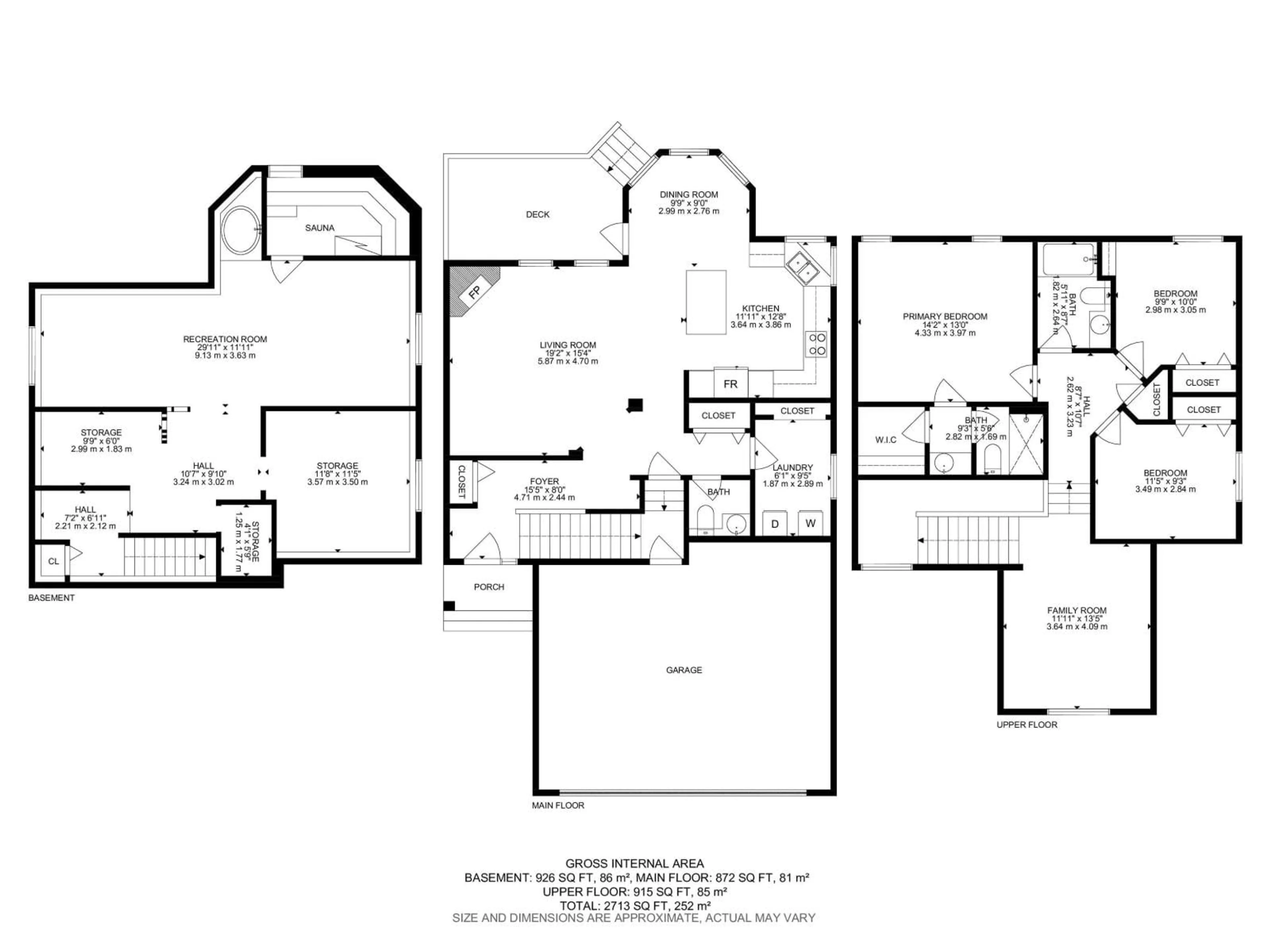 Floor plan for 5103 BON ACRES, Bon Accord Alberta T0A0K0